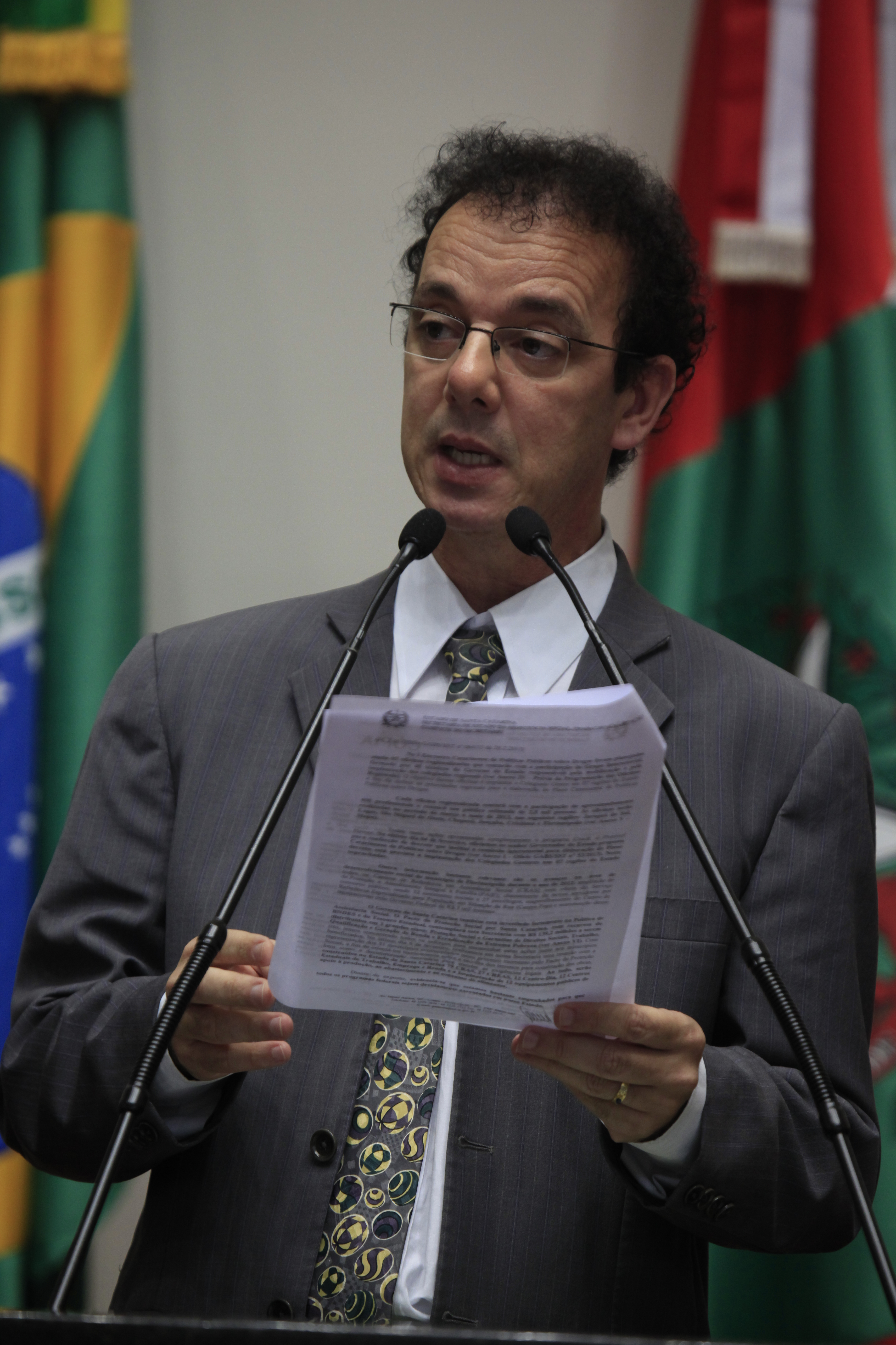 Sessão Ordinária - Plenário Osni Régis - Deputado Ismael dos Santos (PSD) - Foto: Carlos Kilian