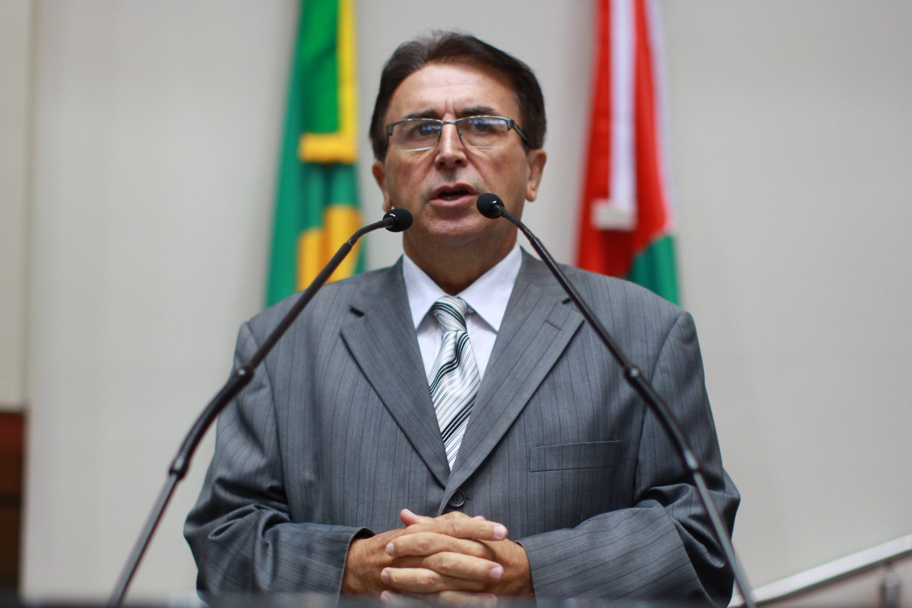 Sessão Ordinária - Plenário Osni Régis - Deputado Antônio Aguiar (PMDB) - Foto: Lucas Gabriel Diniz