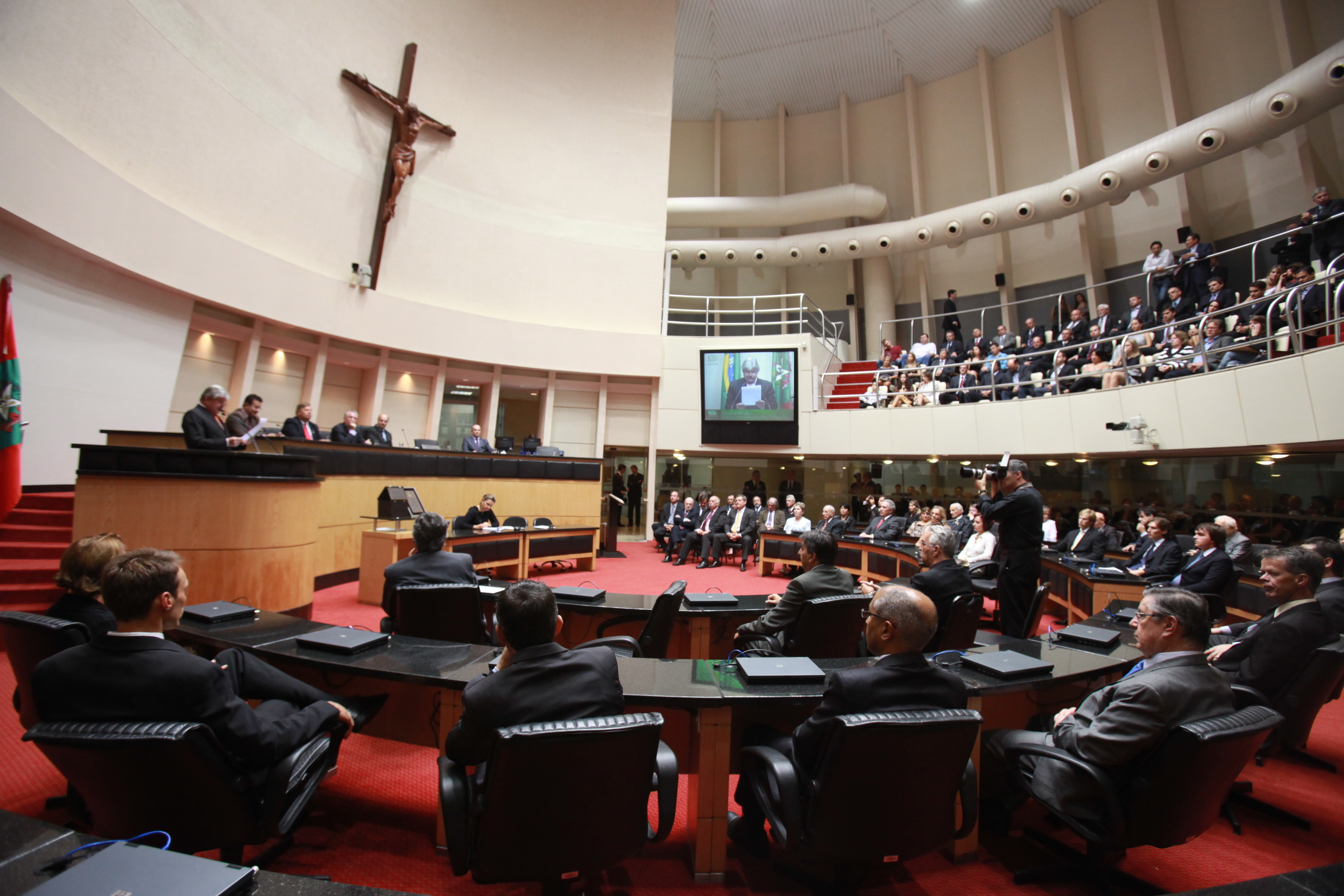 Sessão Especial em Homenagem ao CREA-SC - Foto: Lucas Gabriel Diniz