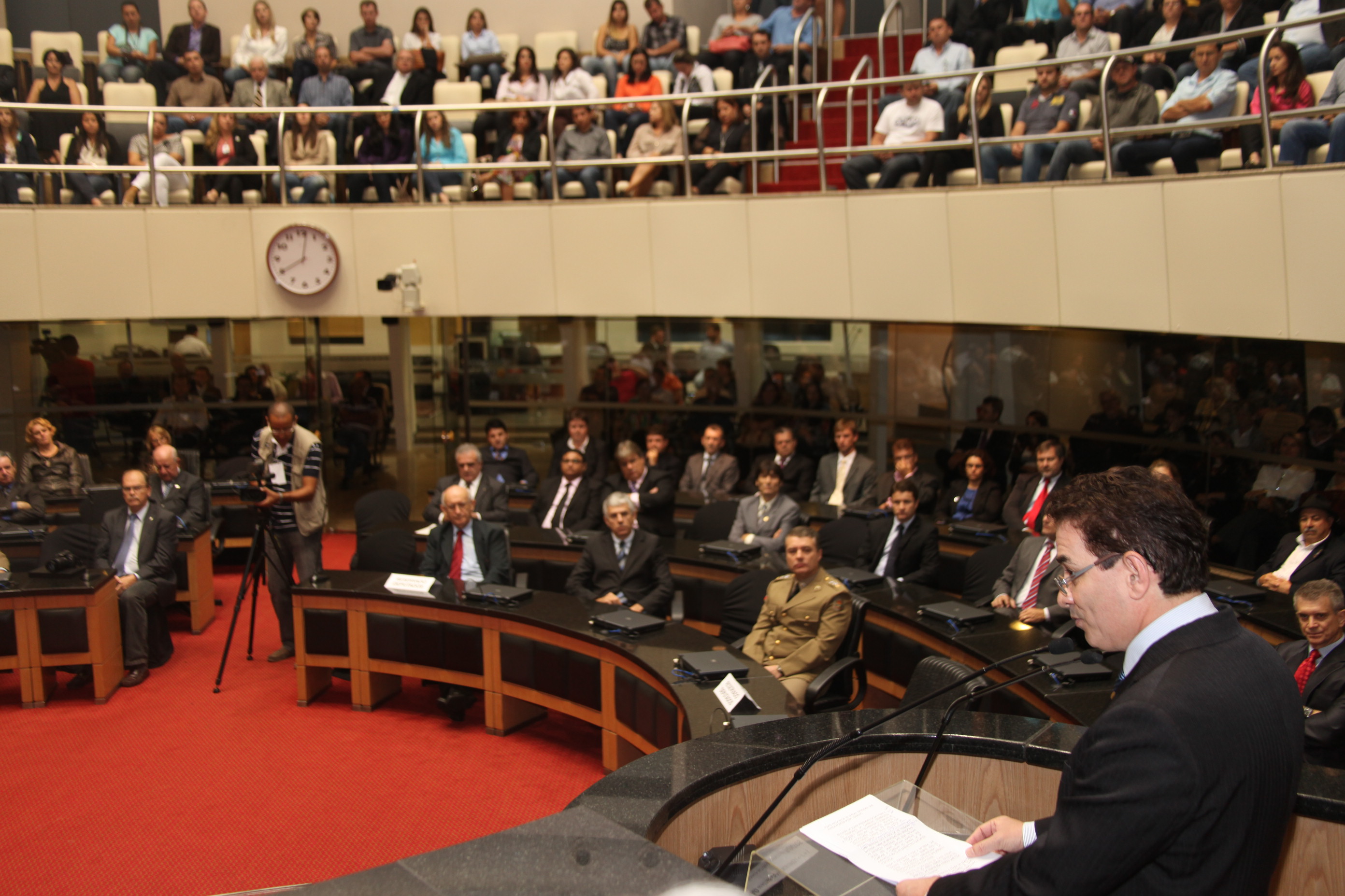 Sessão Especial em homenagem à Fampesc. Foto: Fábio Queiroz
