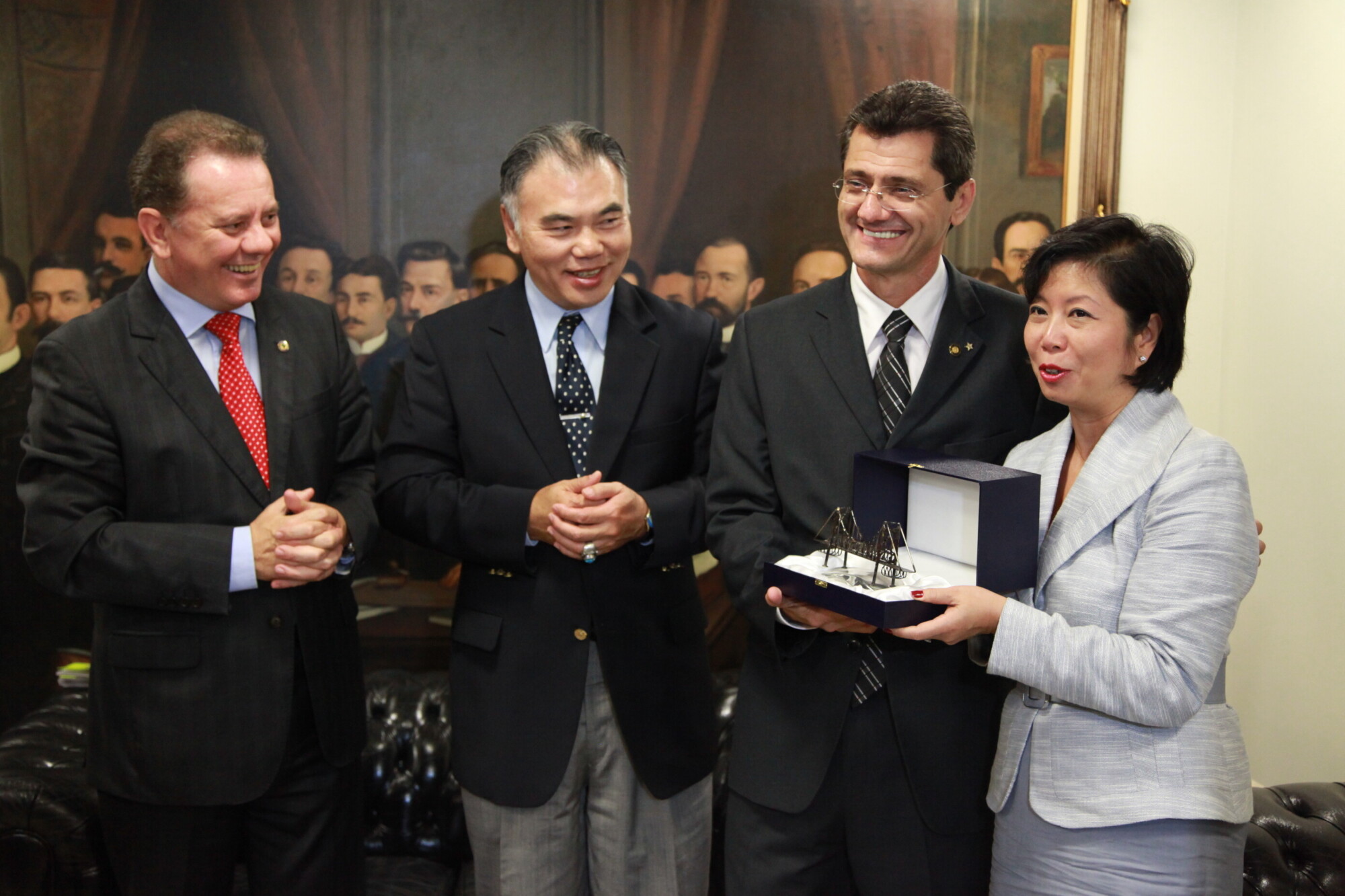 Comitiva de Taiwan visita a Assembleia Legislativa