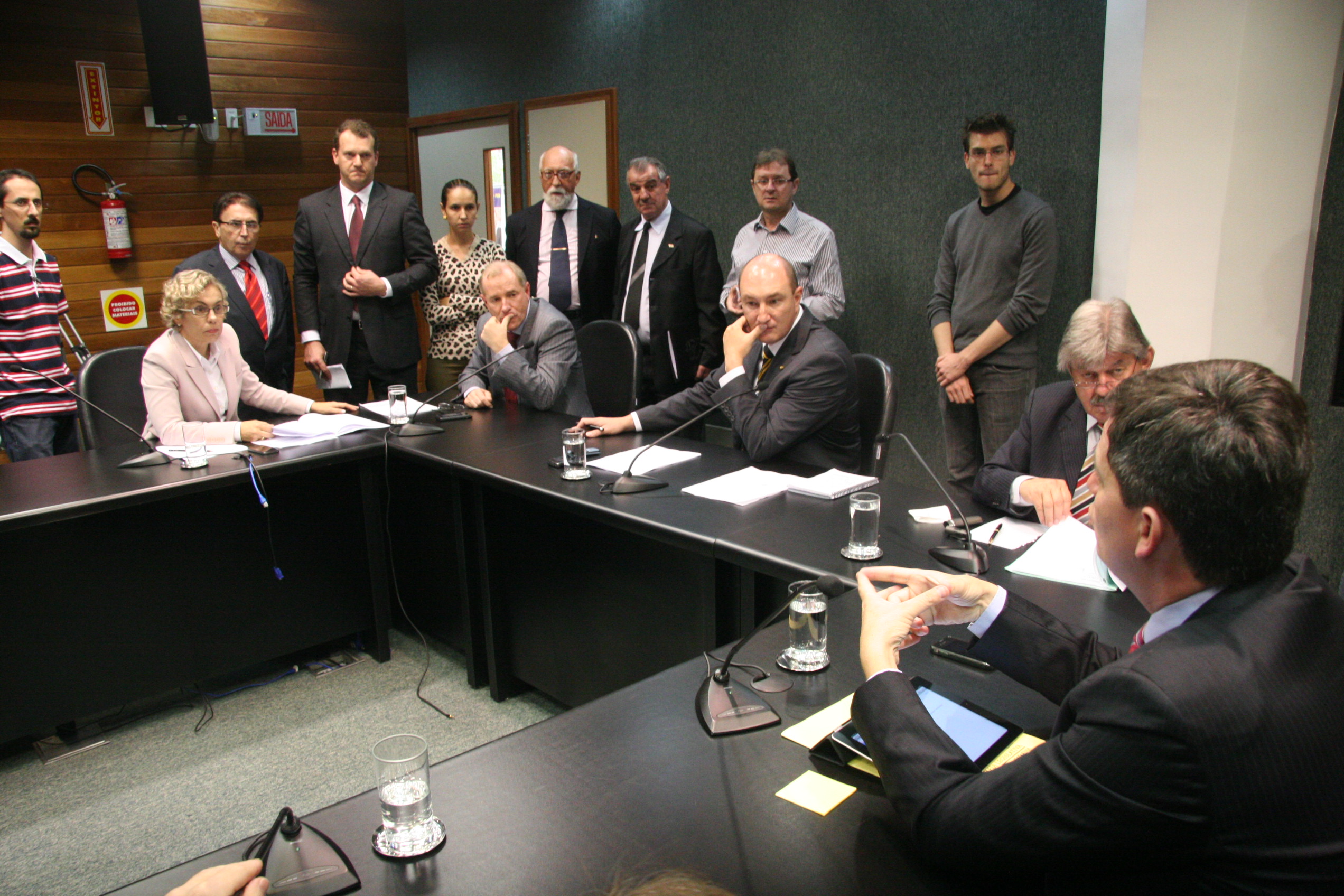 Reunião da Comissão de Constituição e Justiça - Foto Eduardo Guedes de Oliveira