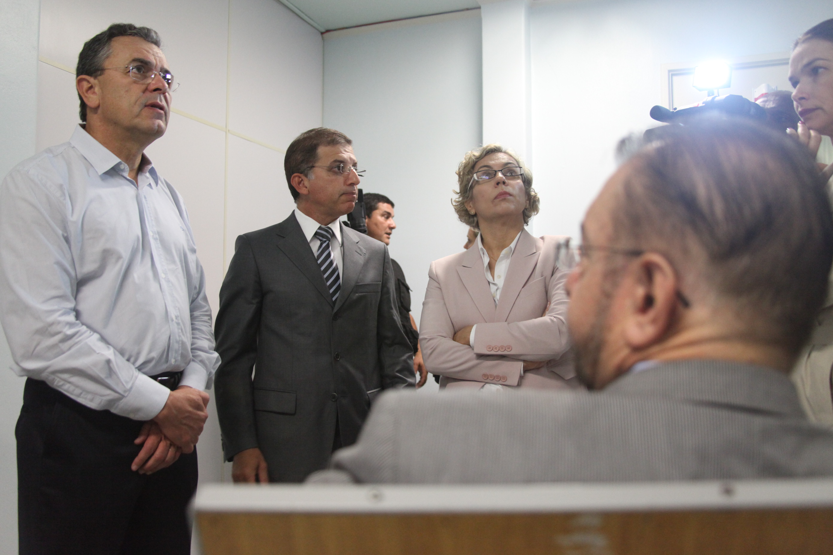 Deputados da Comissão de Saúde fazem vistoria no Hospital Infantil Joana de Gusmão.