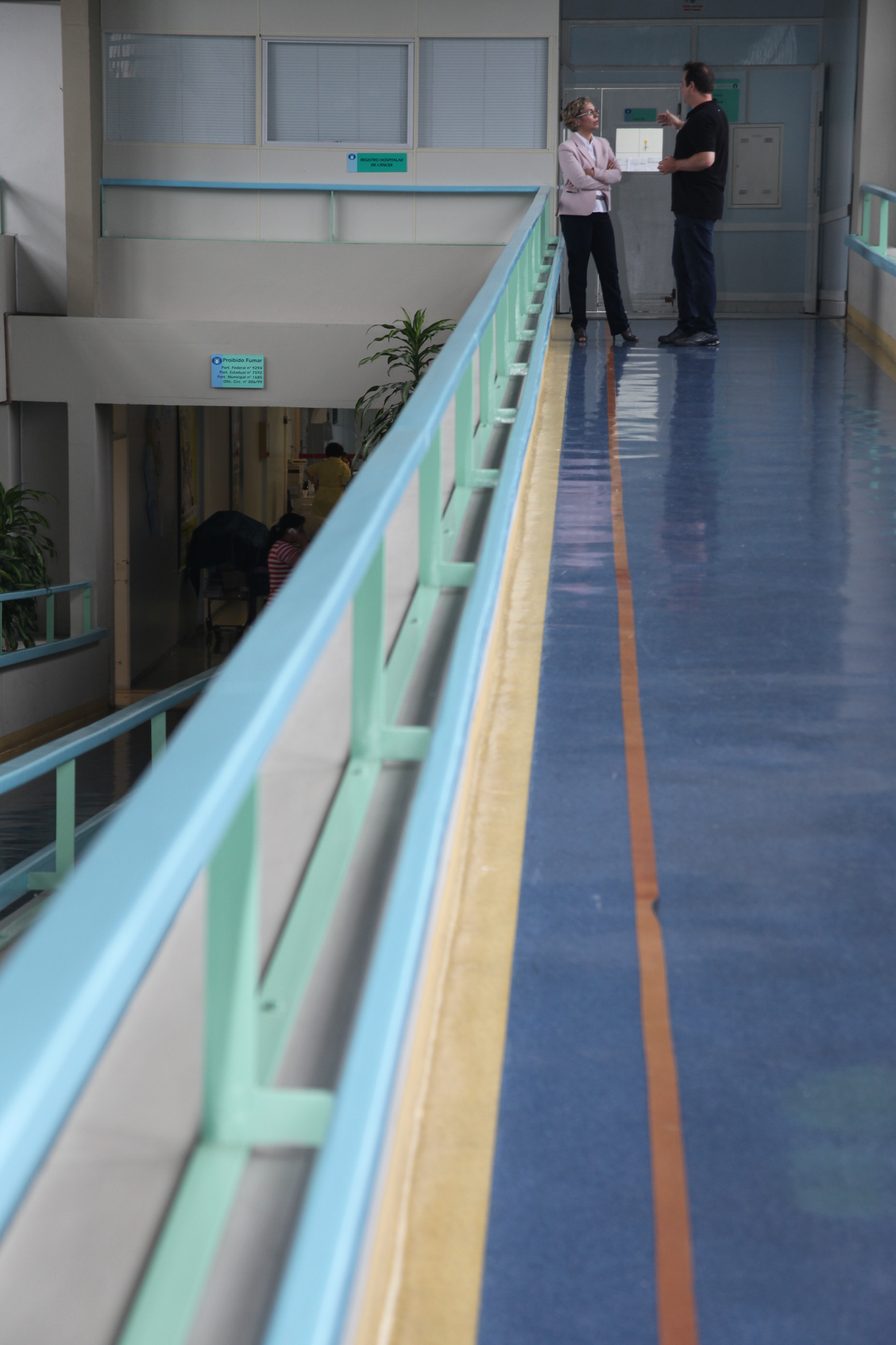 Deputados da Comissão de Saúde fazem vistoria no Hospital Infantil Joana de Gusmão.