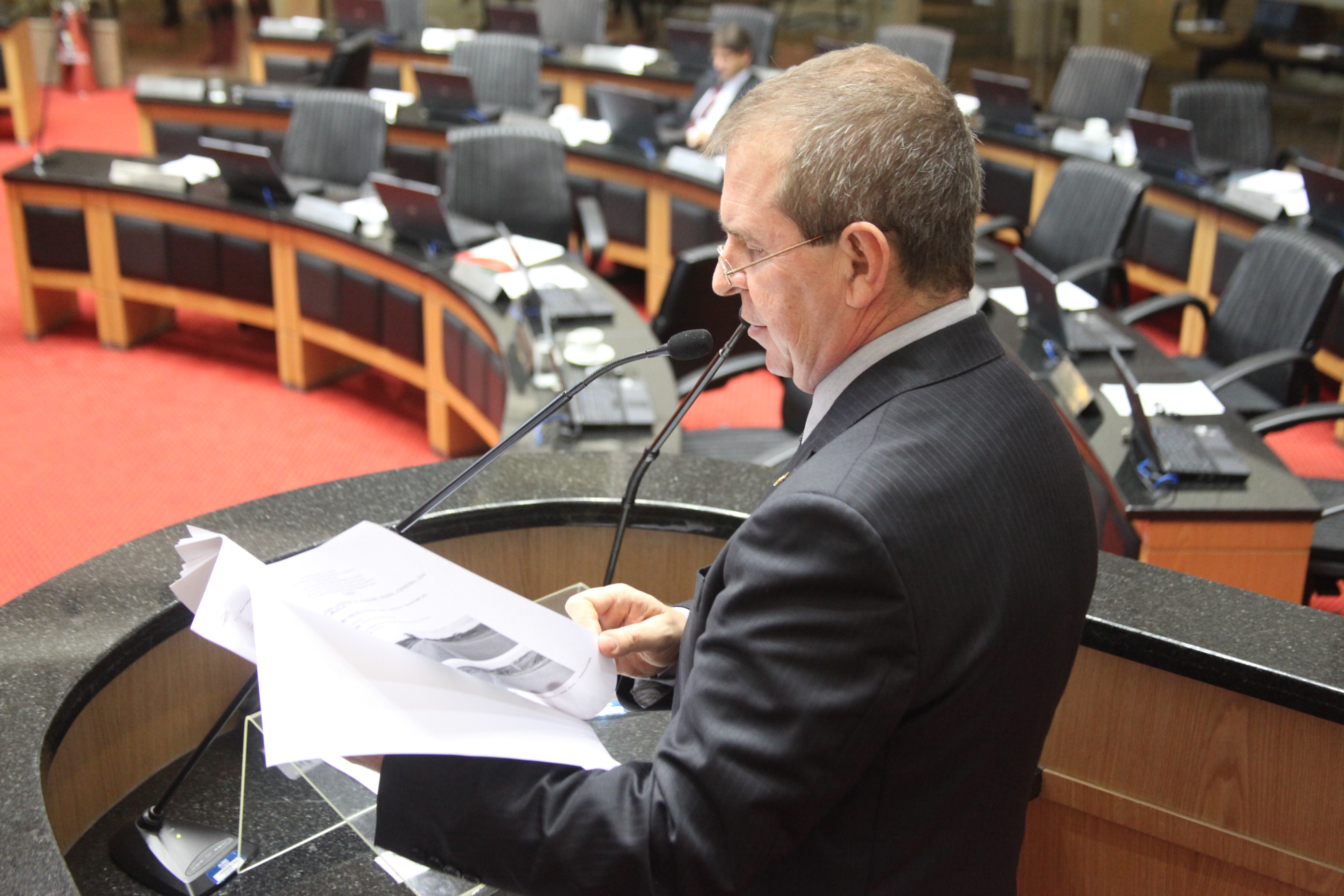 Sessão Ordinária - manhã - Deputado Maurício Eskudlark (PSD) - Foto: Fábio Queiroz.