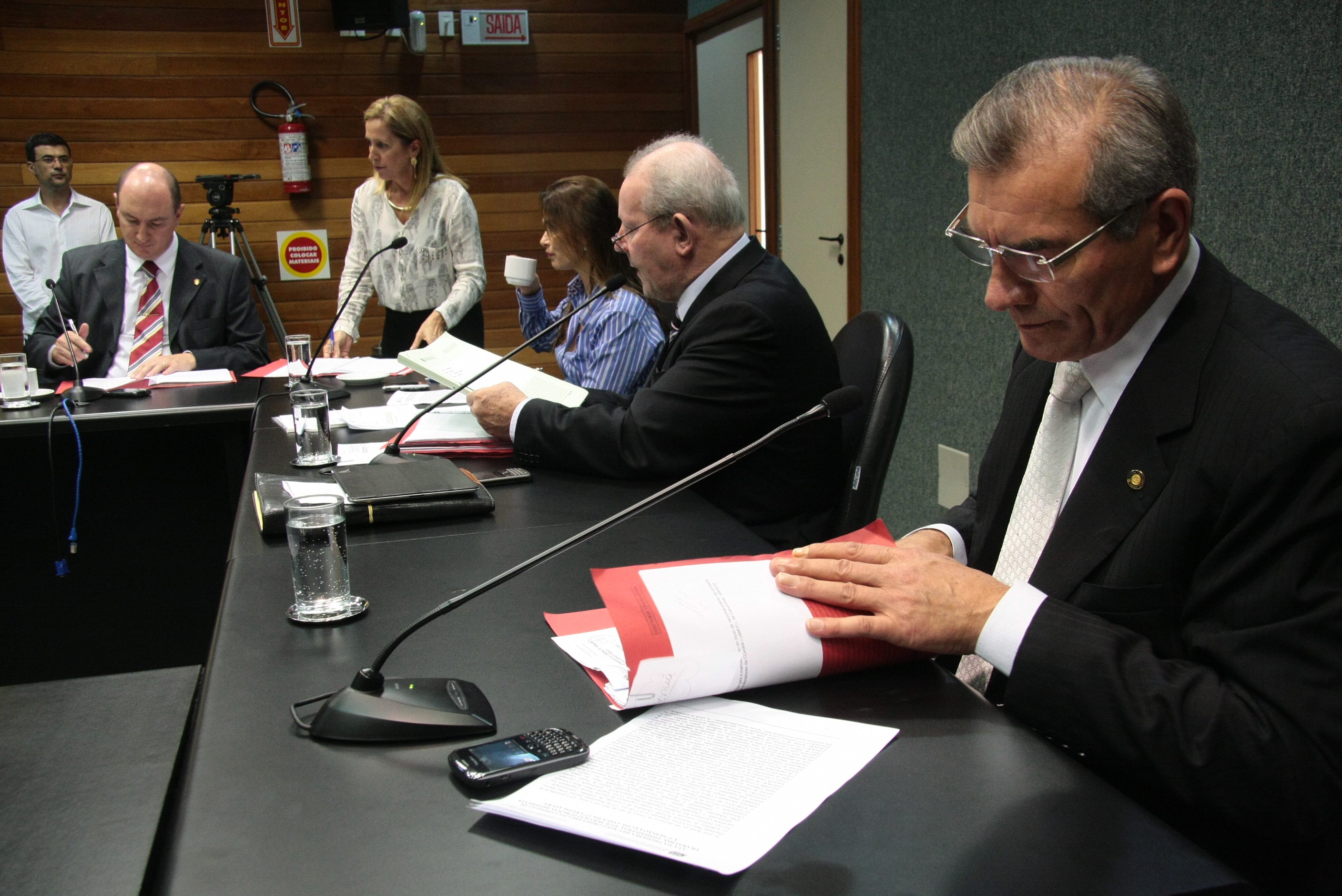 Reunião da Comissão de Trabalho. Foto: Eduardo Guedes de Oliveira
