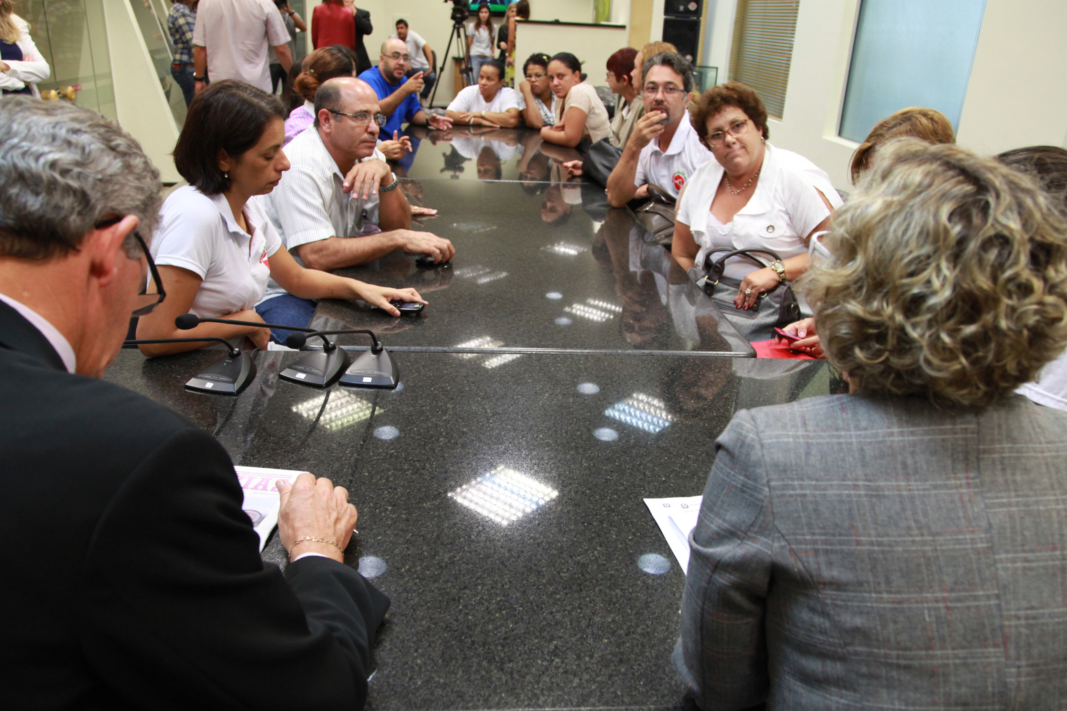 Reunião Servidores da Saúde