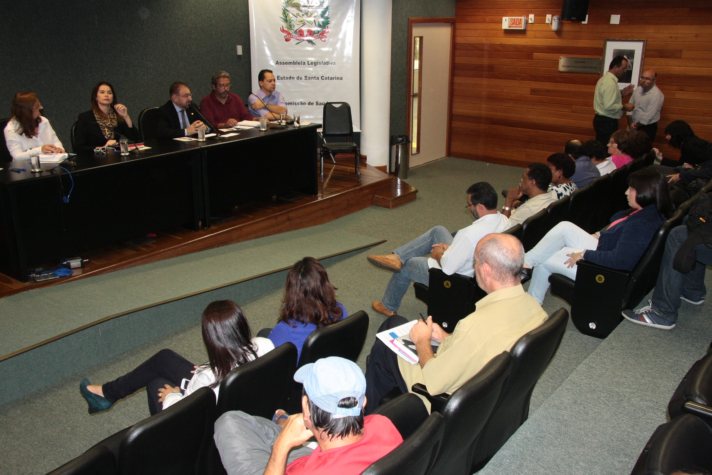 Reunião da Comissão de Saúde. Foto: Eduardo Guedes de Oliveira