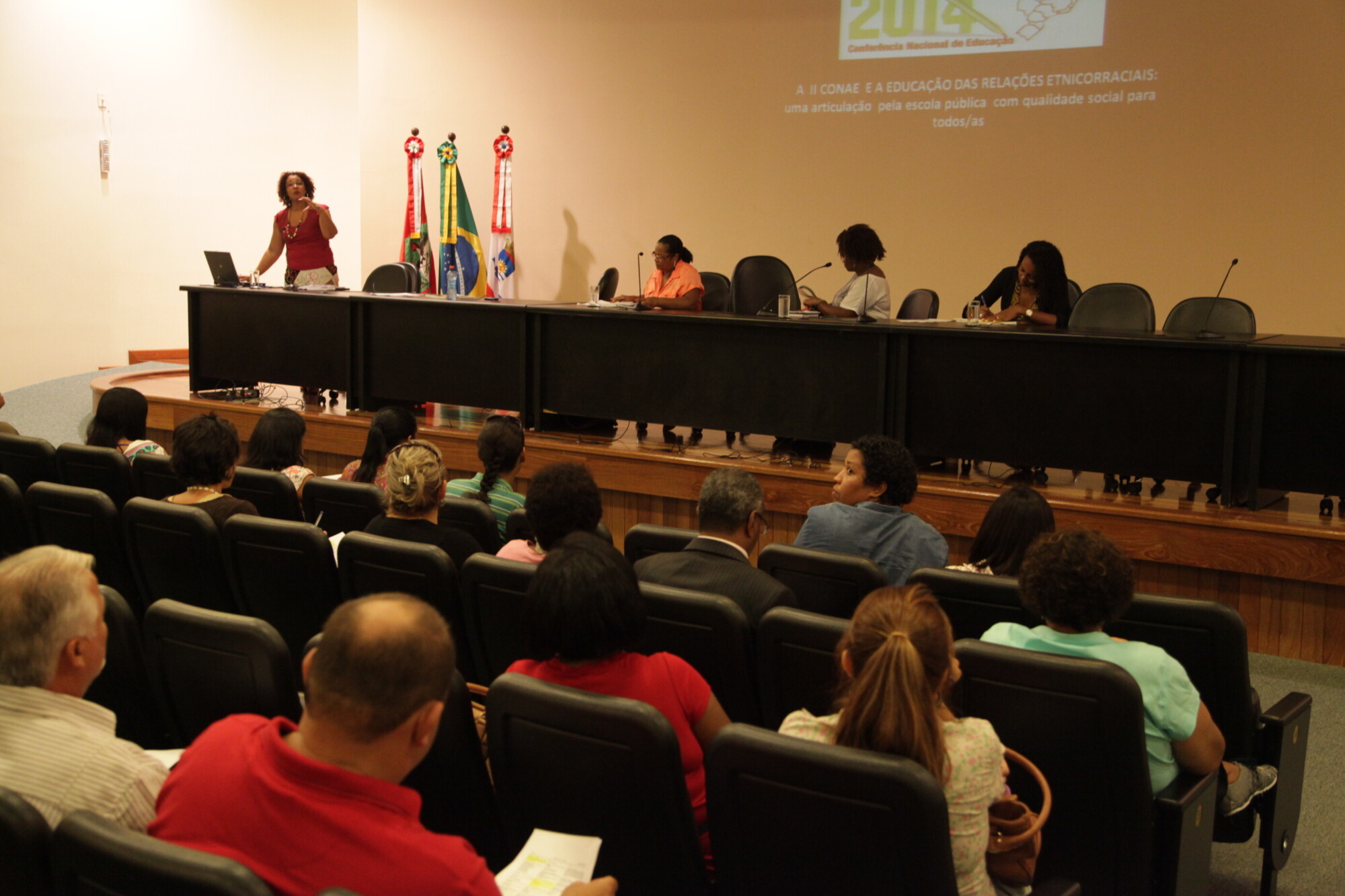 Fórum de Educação e Relações Étnicos Raciais de Santa Catarina. Foto: Solon Soares