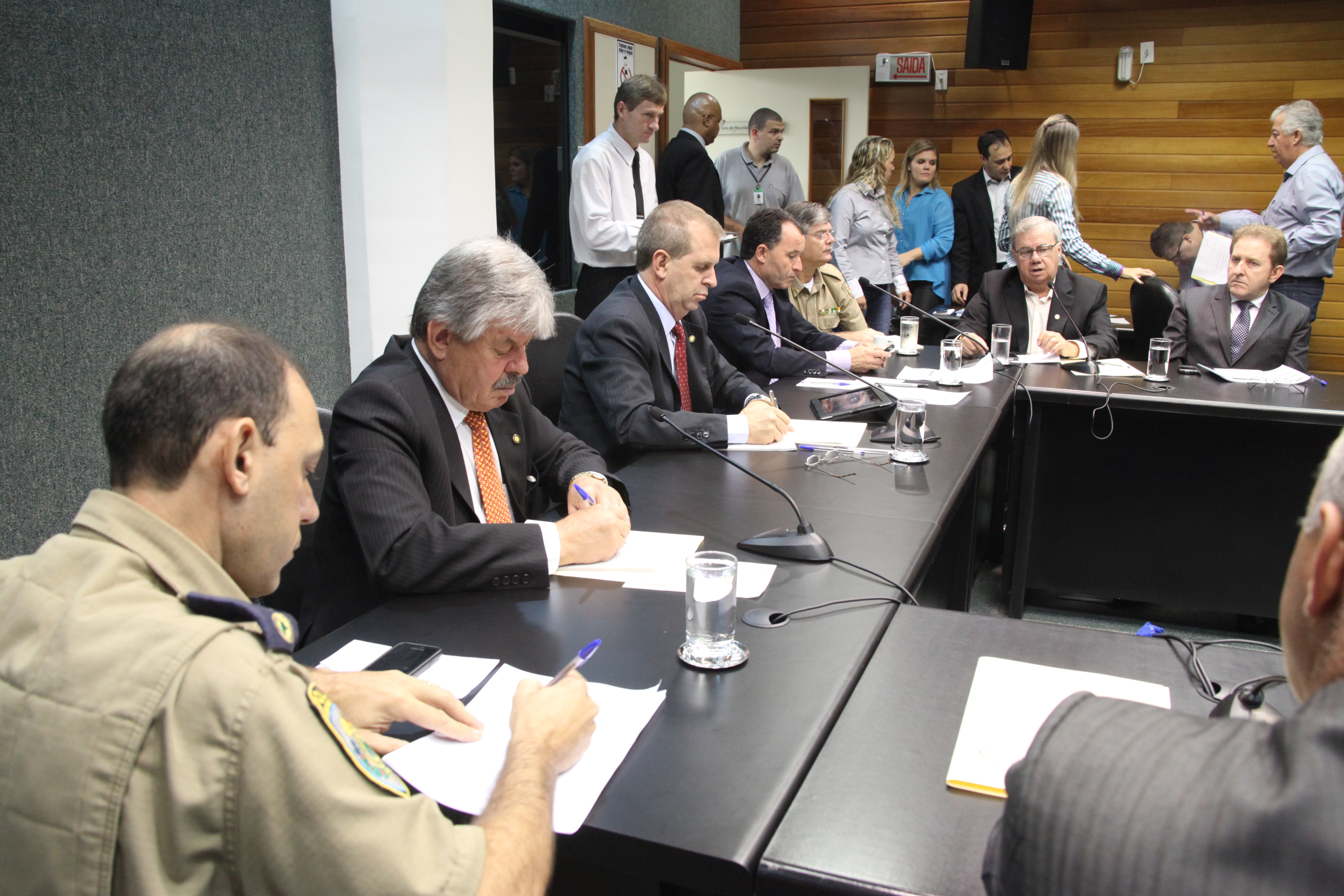 Reunião da Comissão de Segurança Pública. Foto: Jonas Lemos Campos