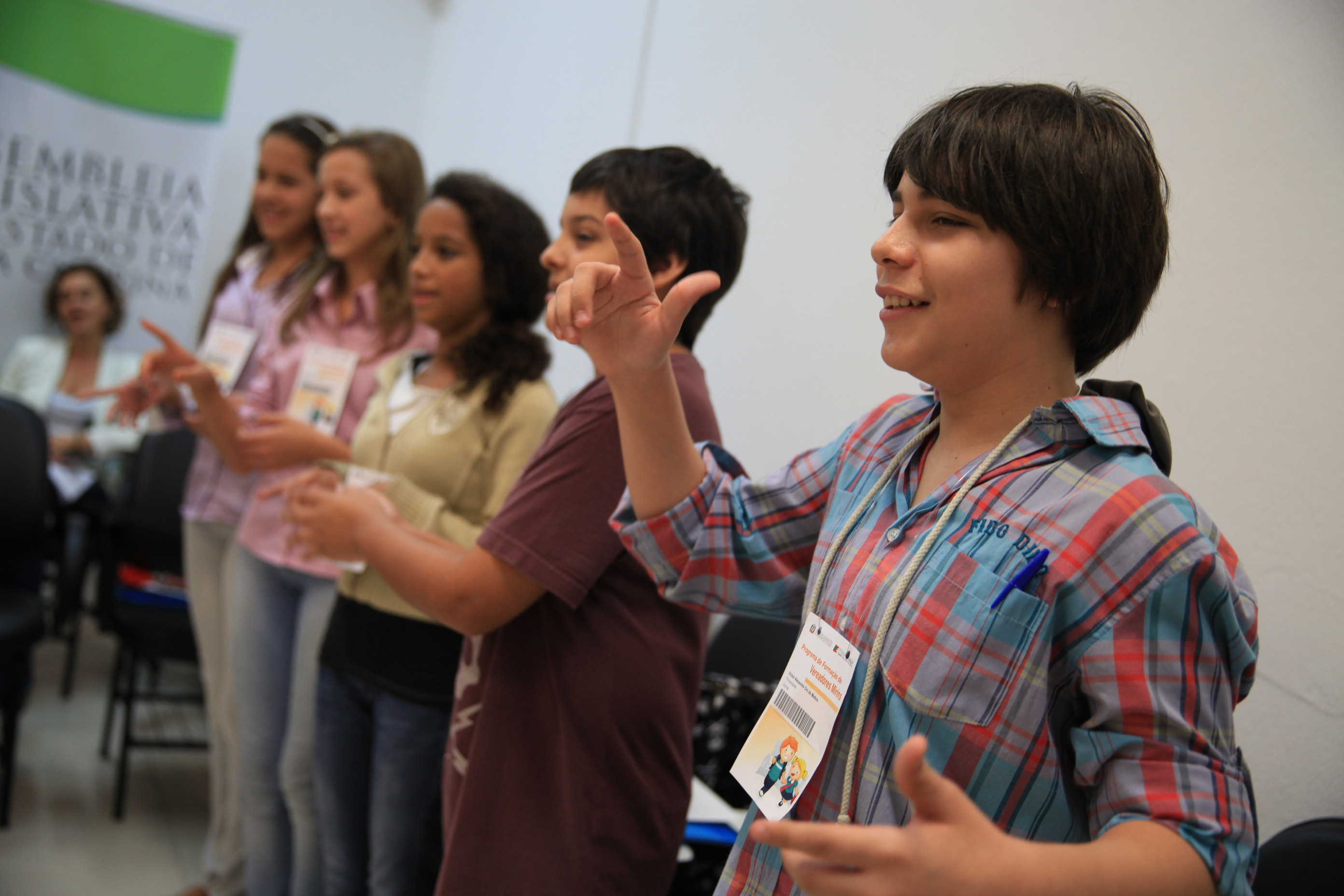 Escola do Legislativo Promove Curso de Oratória para Vereadores Mirins - Foto: Lucas Gabriel Diniz