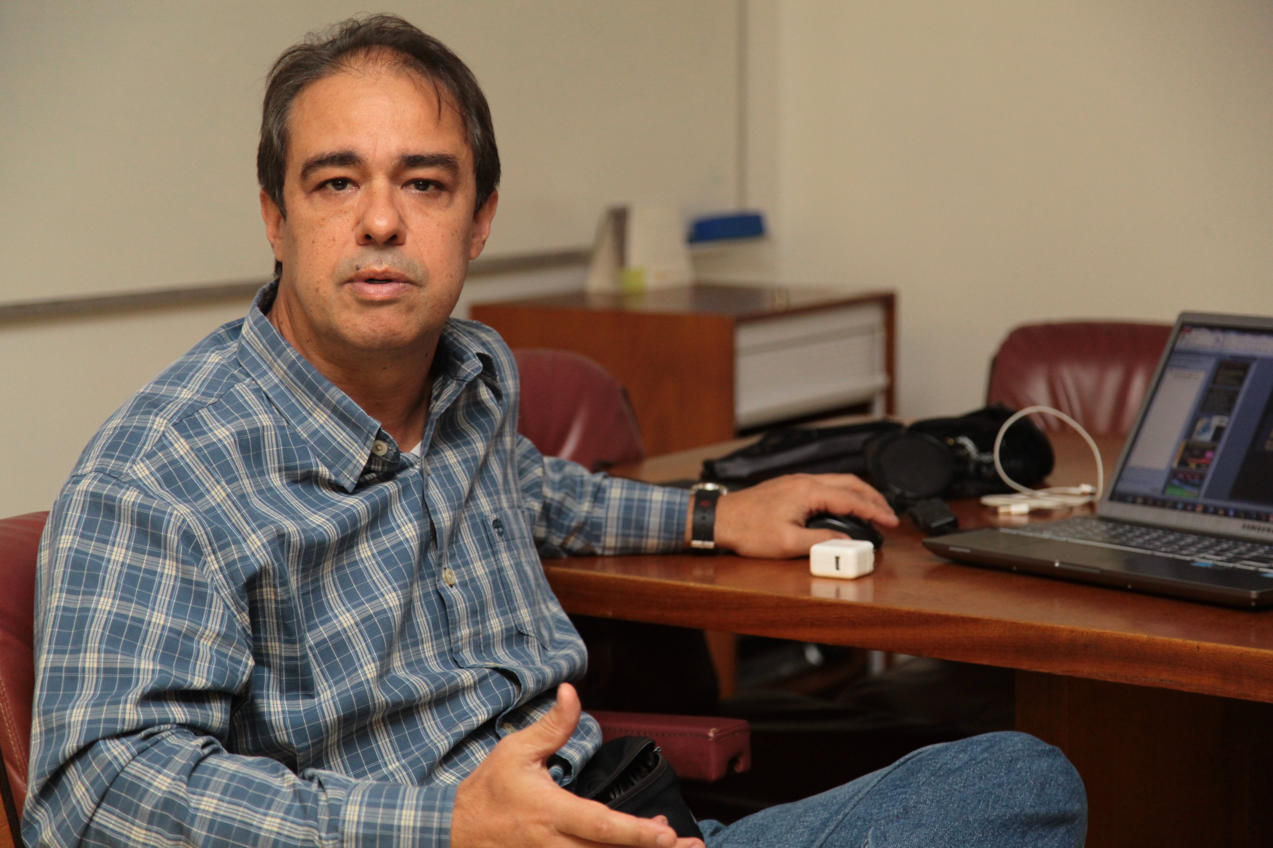 Cleber Baldoni Gomes, engenheiro de Minas, especialista em Segurança e Meio Ambiente na Mineração. Foto: Miriam Zomer