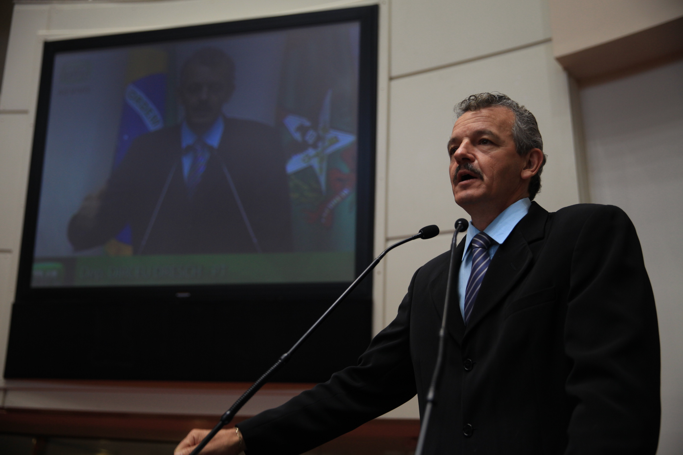 Sessão Ordinária - Plenário Osni Régis  - Deputado Dirceu Dresch (PT) - Foto: Lucas Gabriel Diniz