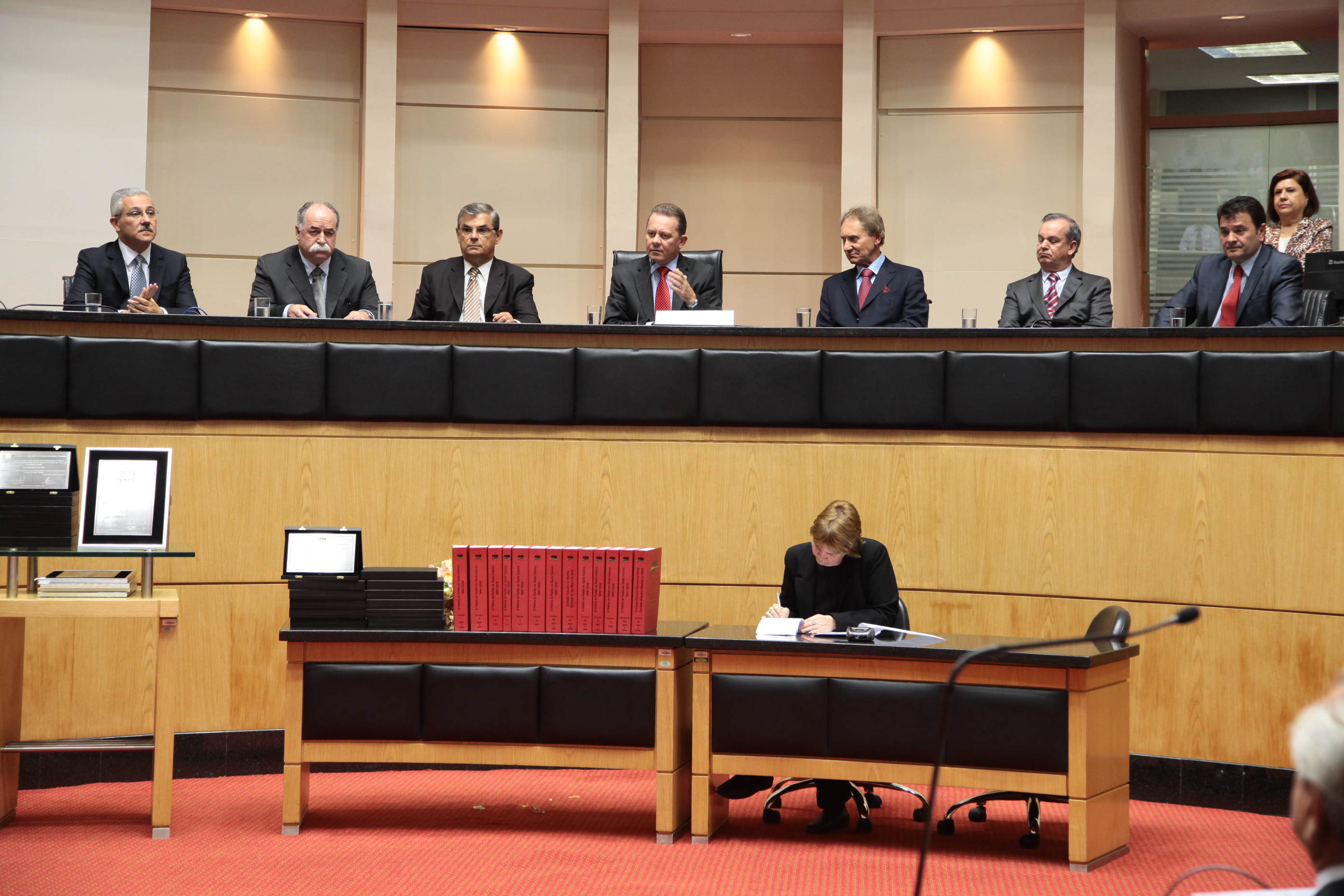Sessão Especial em homenagem aos 47 anos de fundação do Partido do Movimento Democrático do Brasil - PMDB. Foto: Miriam Zomer