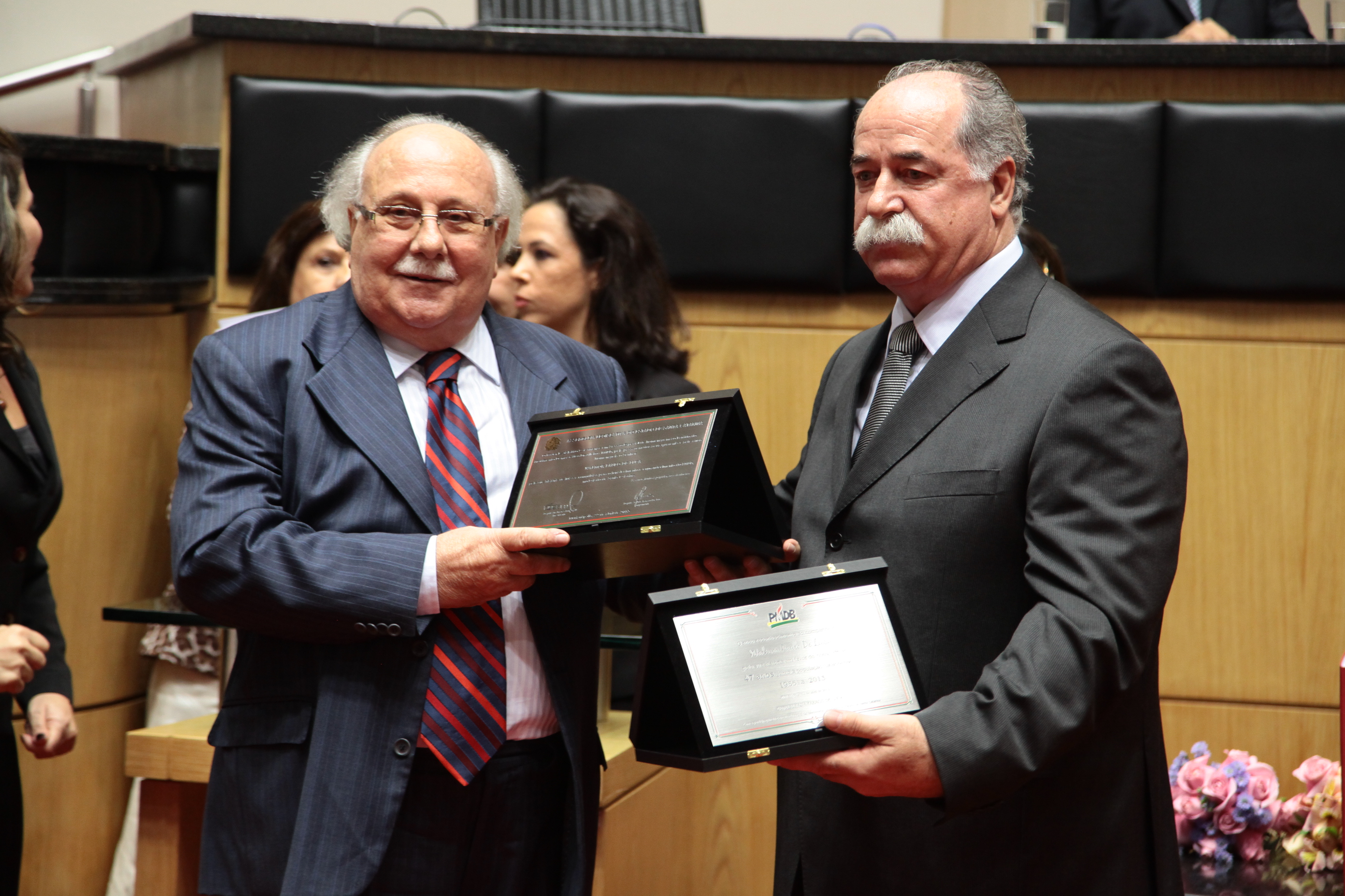 Sessão Especial em homenagem aos 47 anos de fundação do Partido do Movimento Democrático do Brasil - PMDB. Foto: Miriam Zomer
