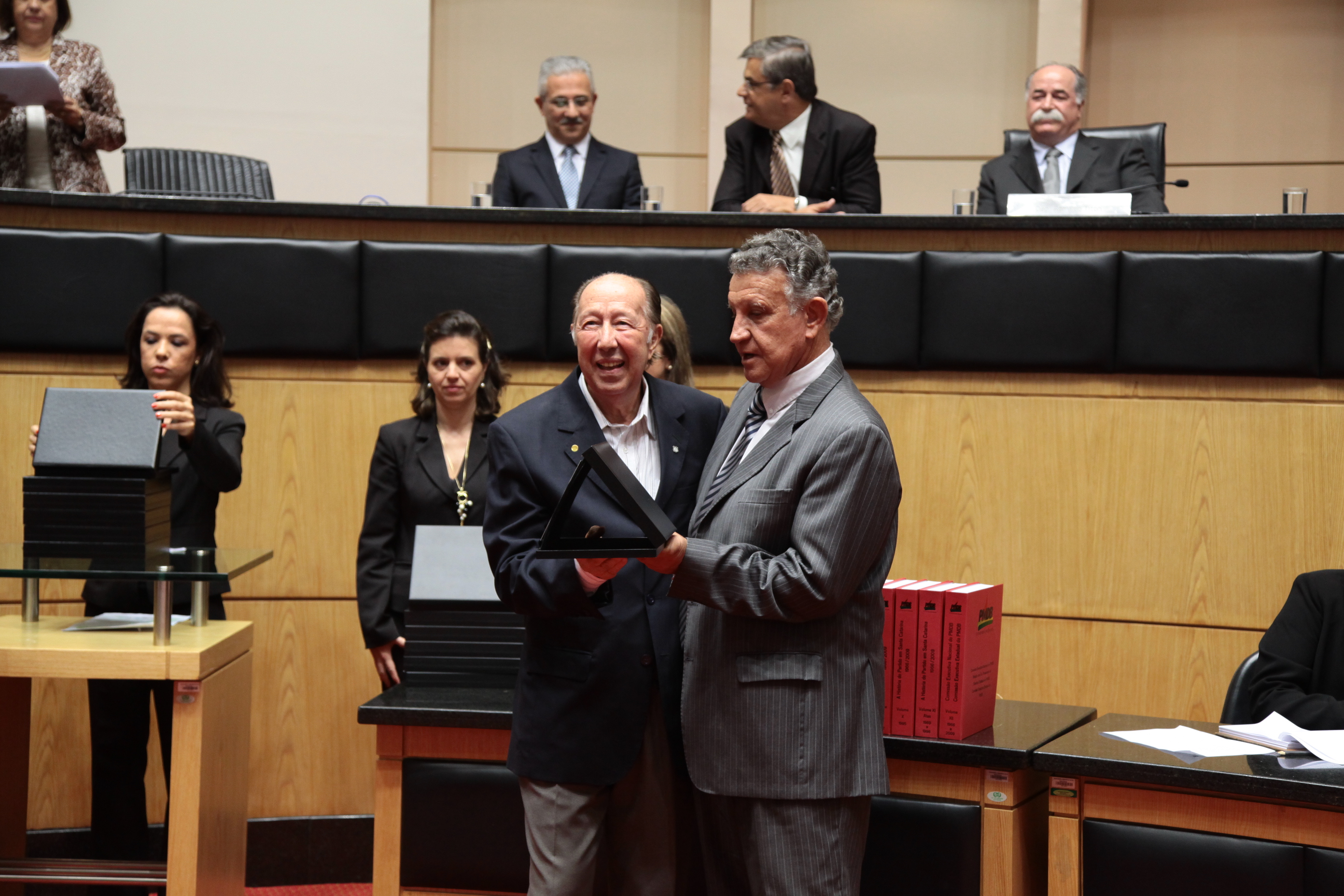 Sessão Especial em homenagem aos 47 anos de fundação do Partido do Movimento Democrático do Brasil - PMDB. Foto: Miriam Zomer