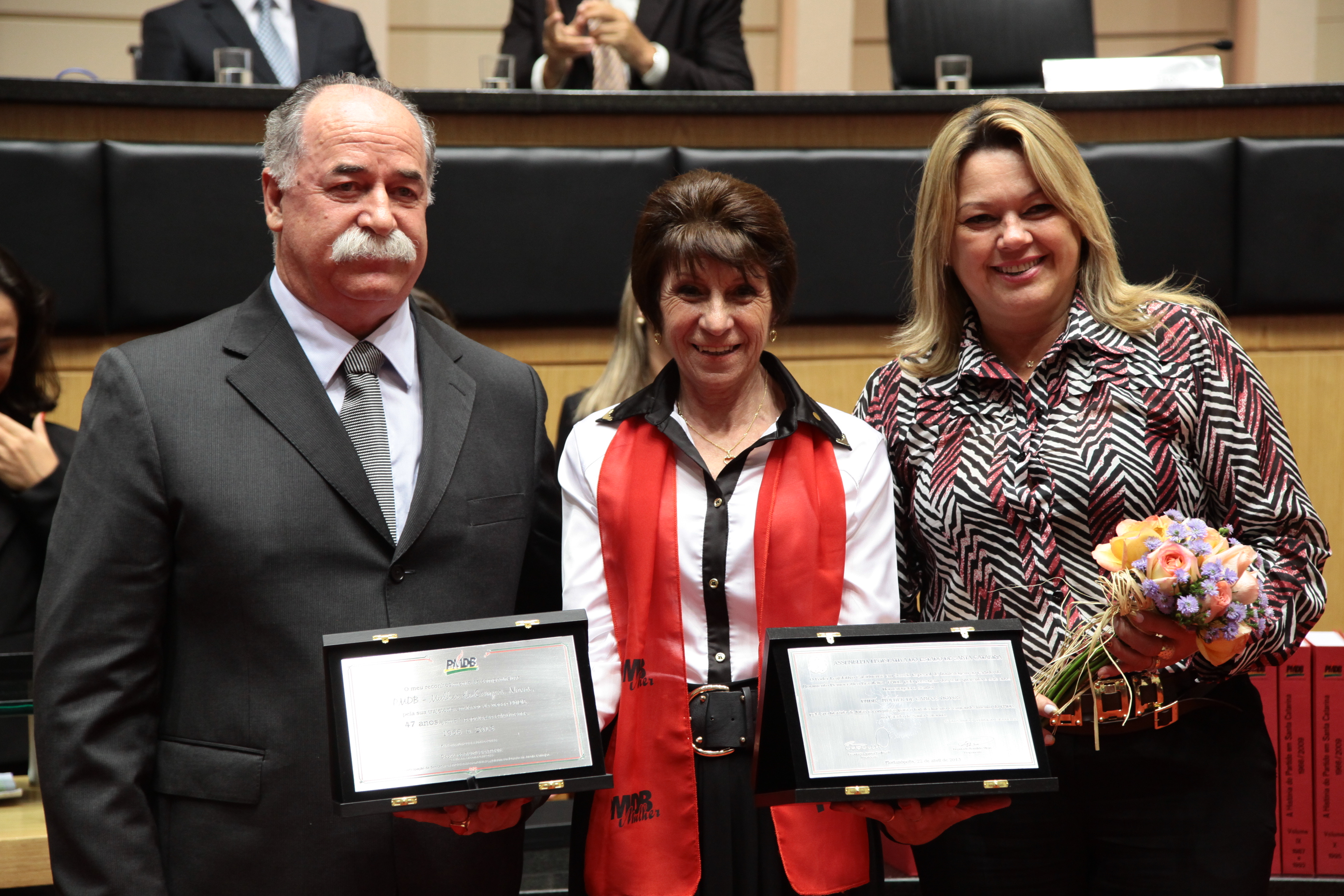Sessão Especial em homenagem aos 47 anos de fundação do Partido do Movimento Democrático do Brasil - PMDB. Foto: Miriam Zomer