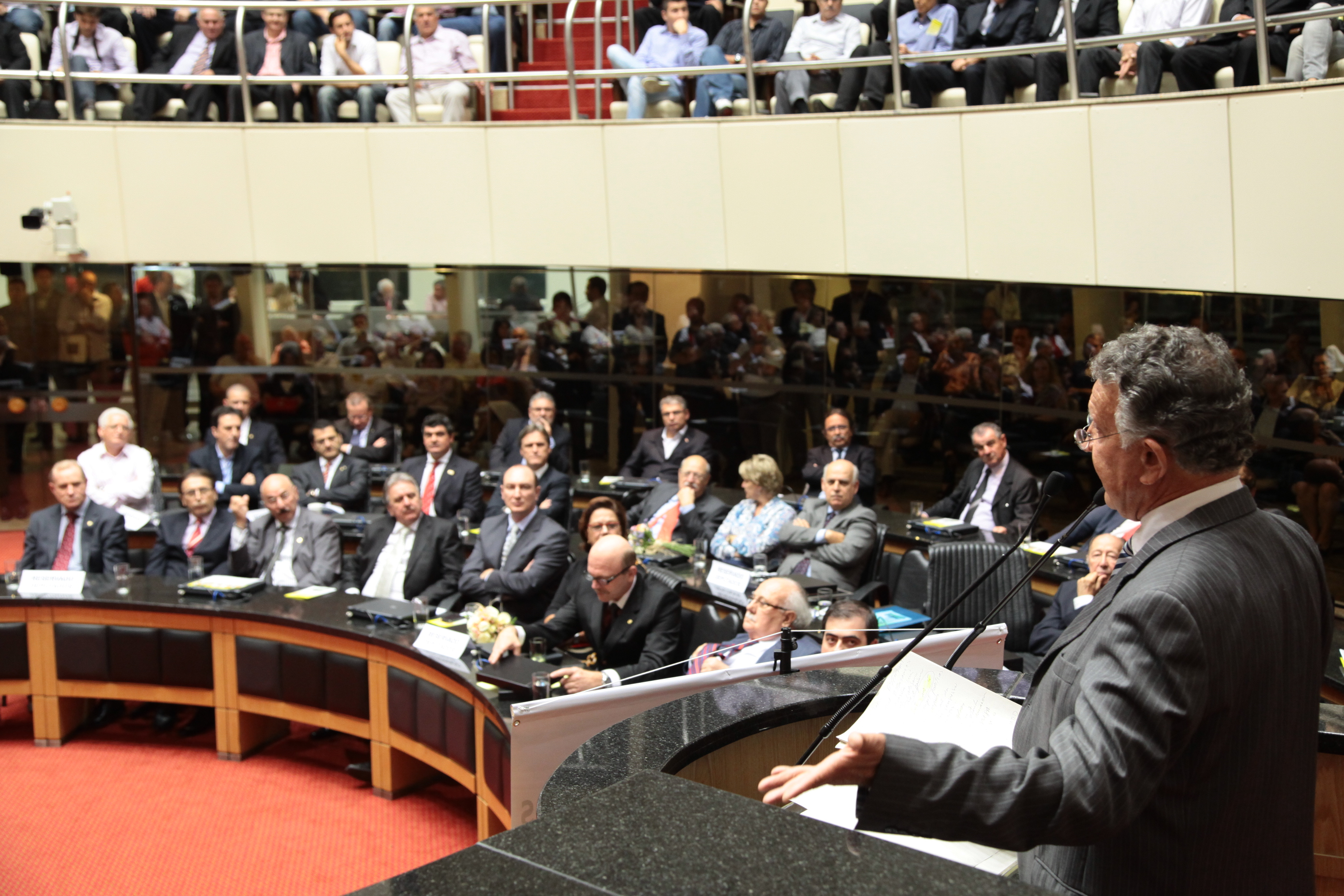 Sessão Especial em homenagem aos 47 anos de fundação do Partido do Movimento Democrático do Brasil - PMDB. Foto: Miriam Zomer