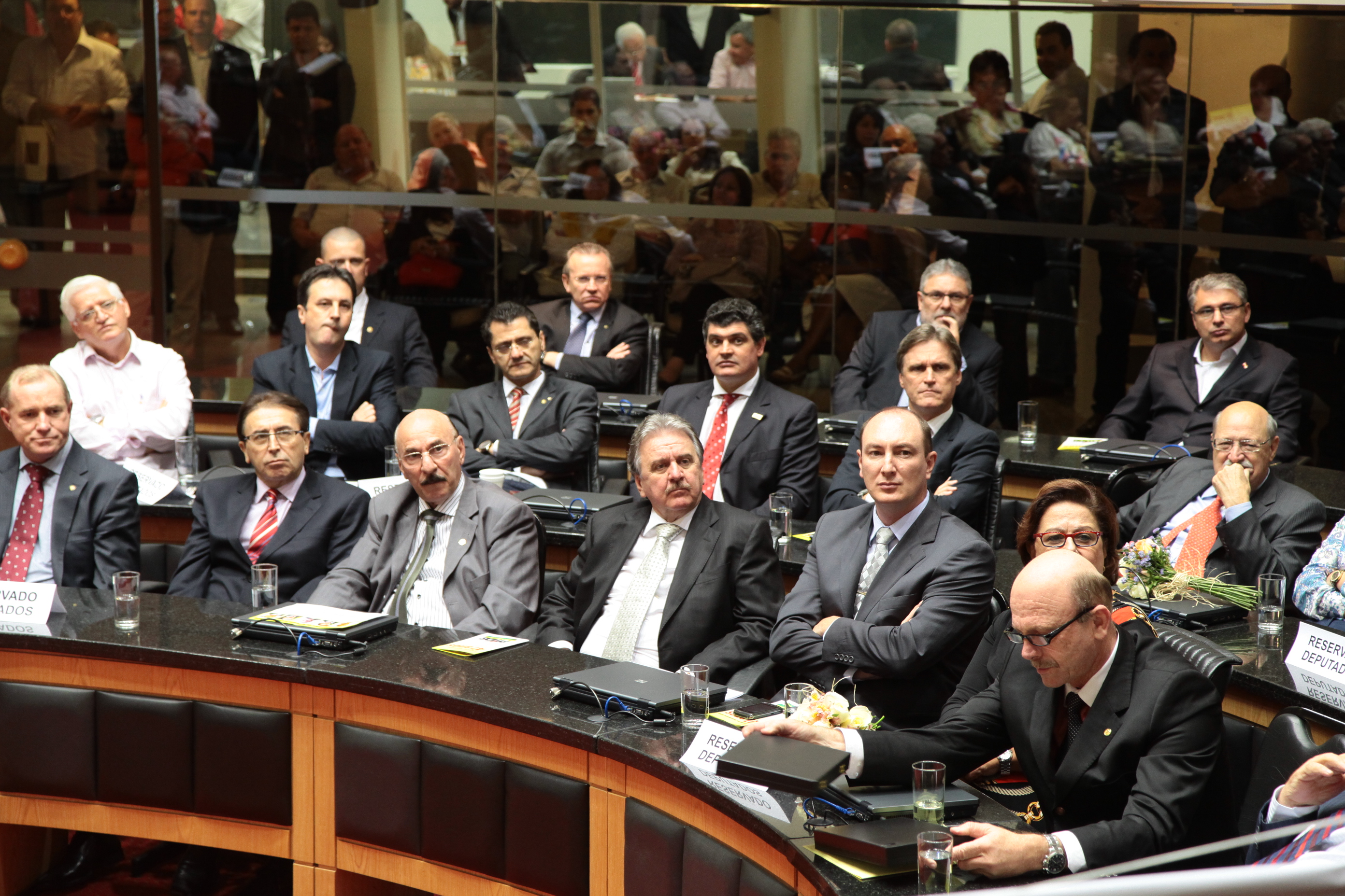 Sessão Especial em homenagem aos 47 anos de fundação do Partido do Movimento Democrático do Brasil - PMDB. Foto: Miriam Zomer