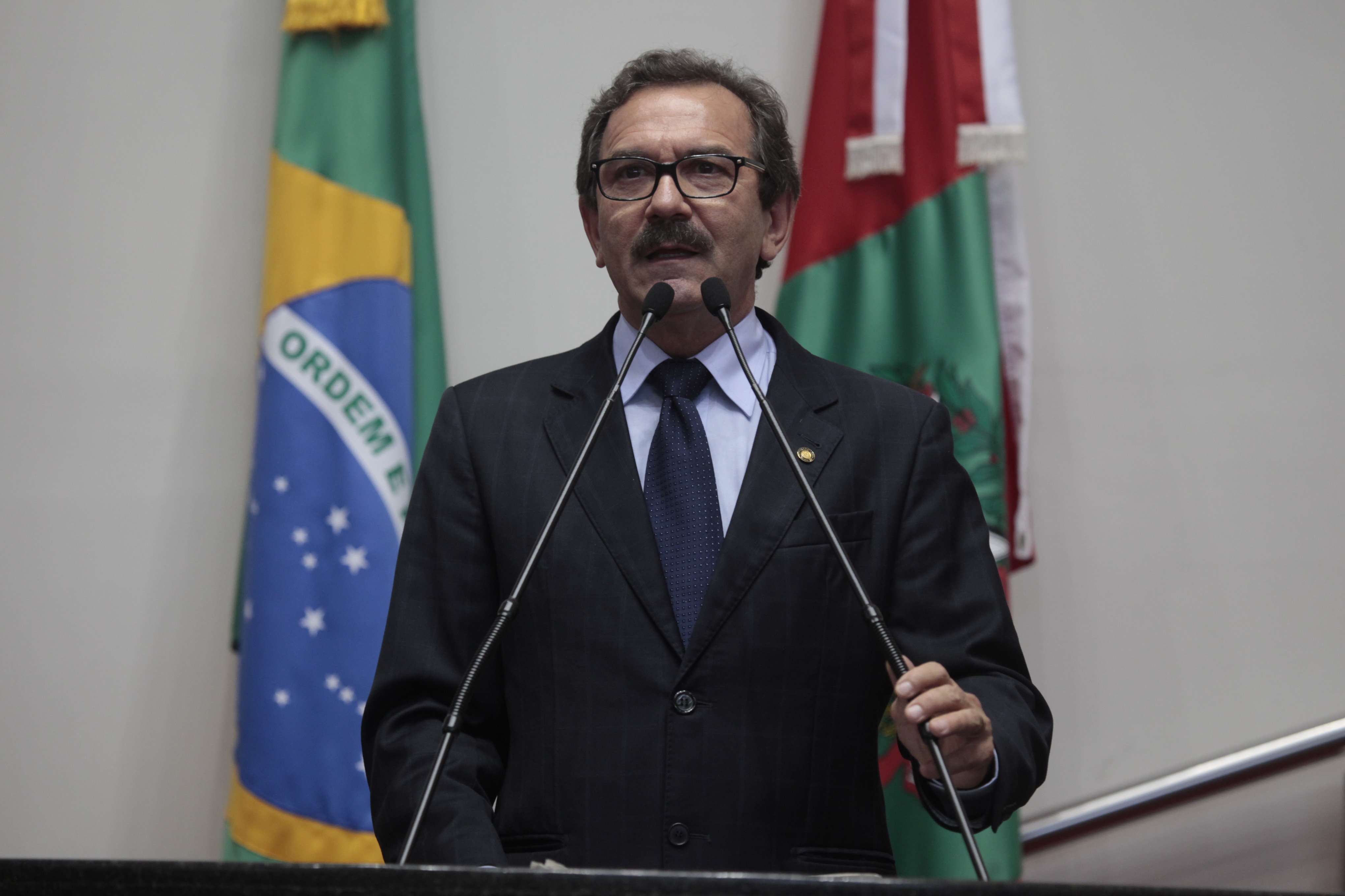 Sessão Ordinária - Plenário Osni Régis - Deputado: Serafim Venzon (PSDB) - Foto: Carlos Kilian