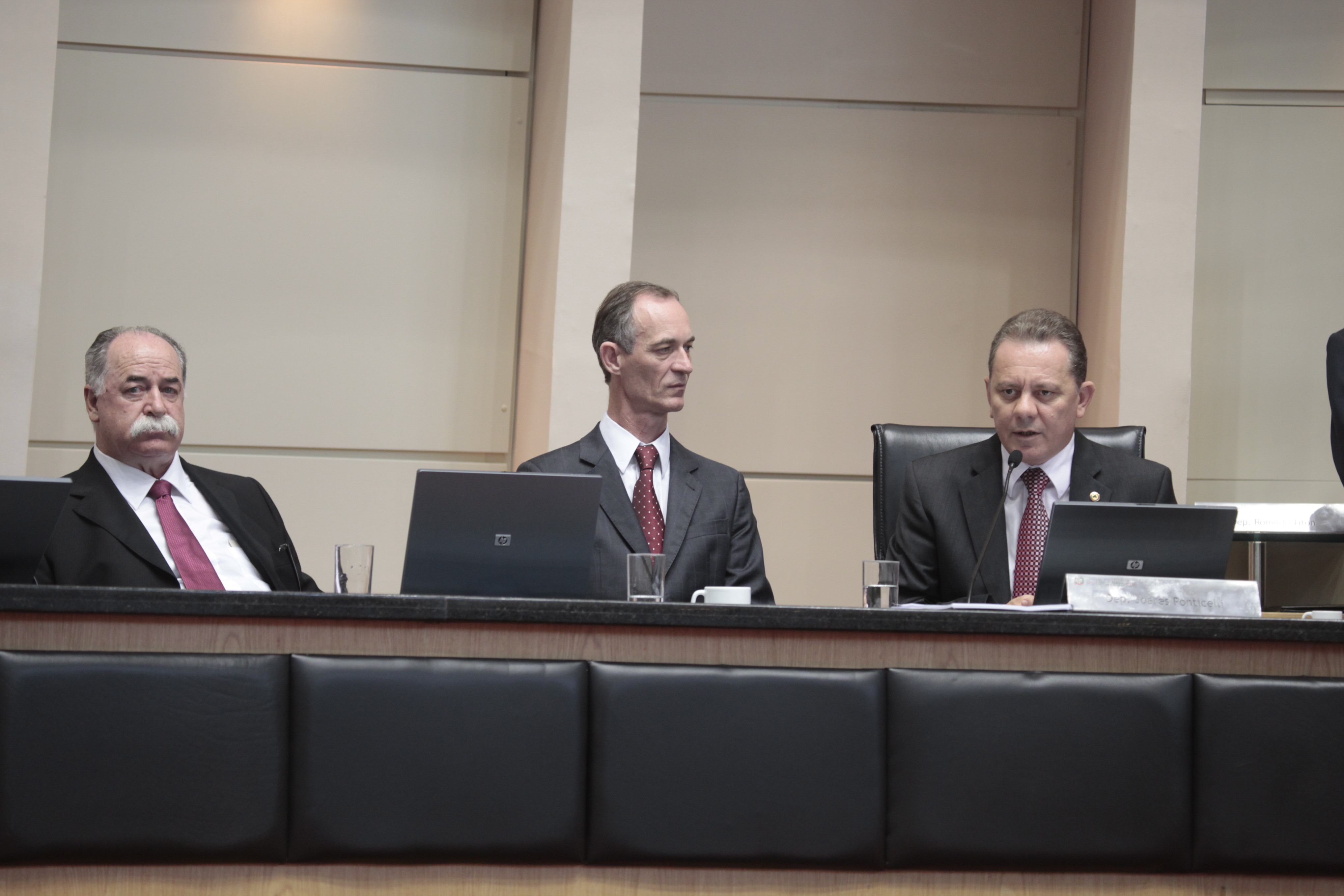 Apresentação do relatório de Gestão Institucional do Ministério Público pelo Procurador Geral Lio Marin. Foto: Carlos Kilian