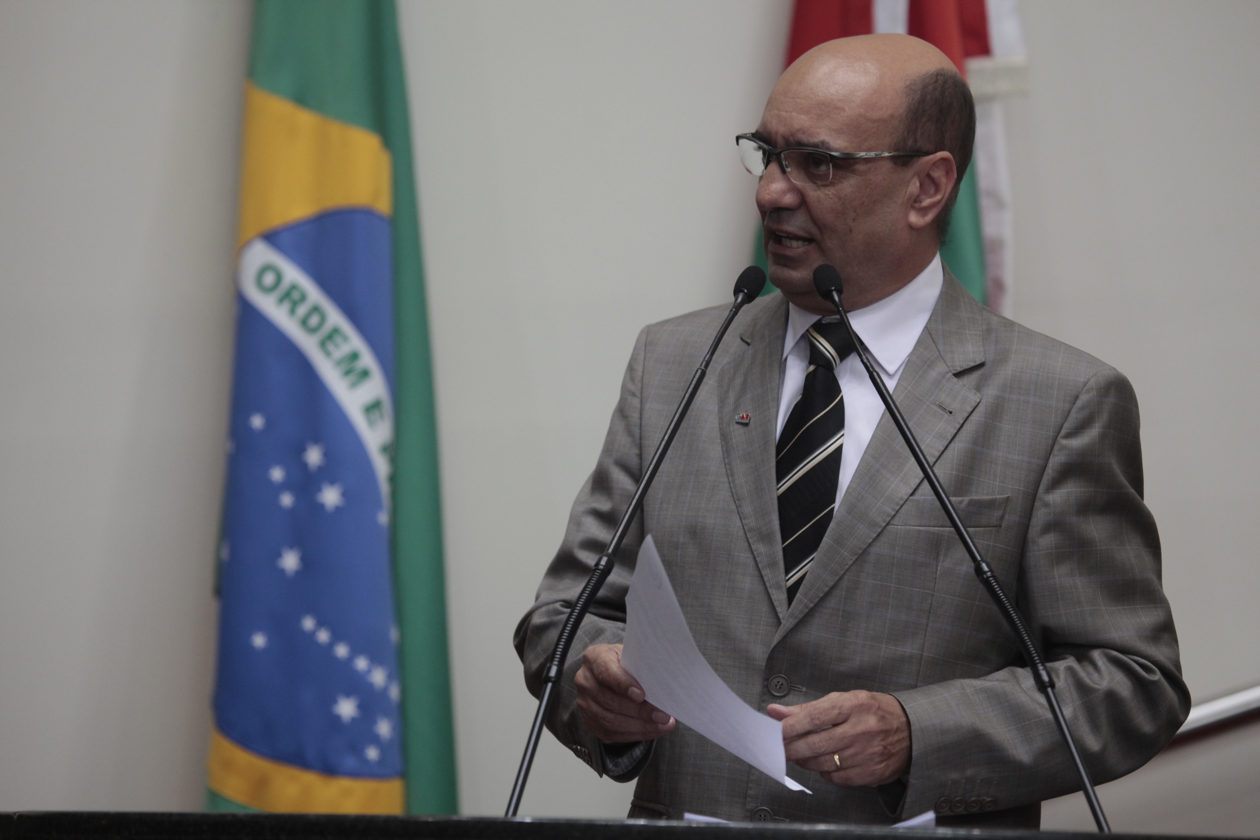 Sessão Ordinária - Plenário Osni Régis - Jaizo Leandro Rodrigues - Foto: Carlos Kilian