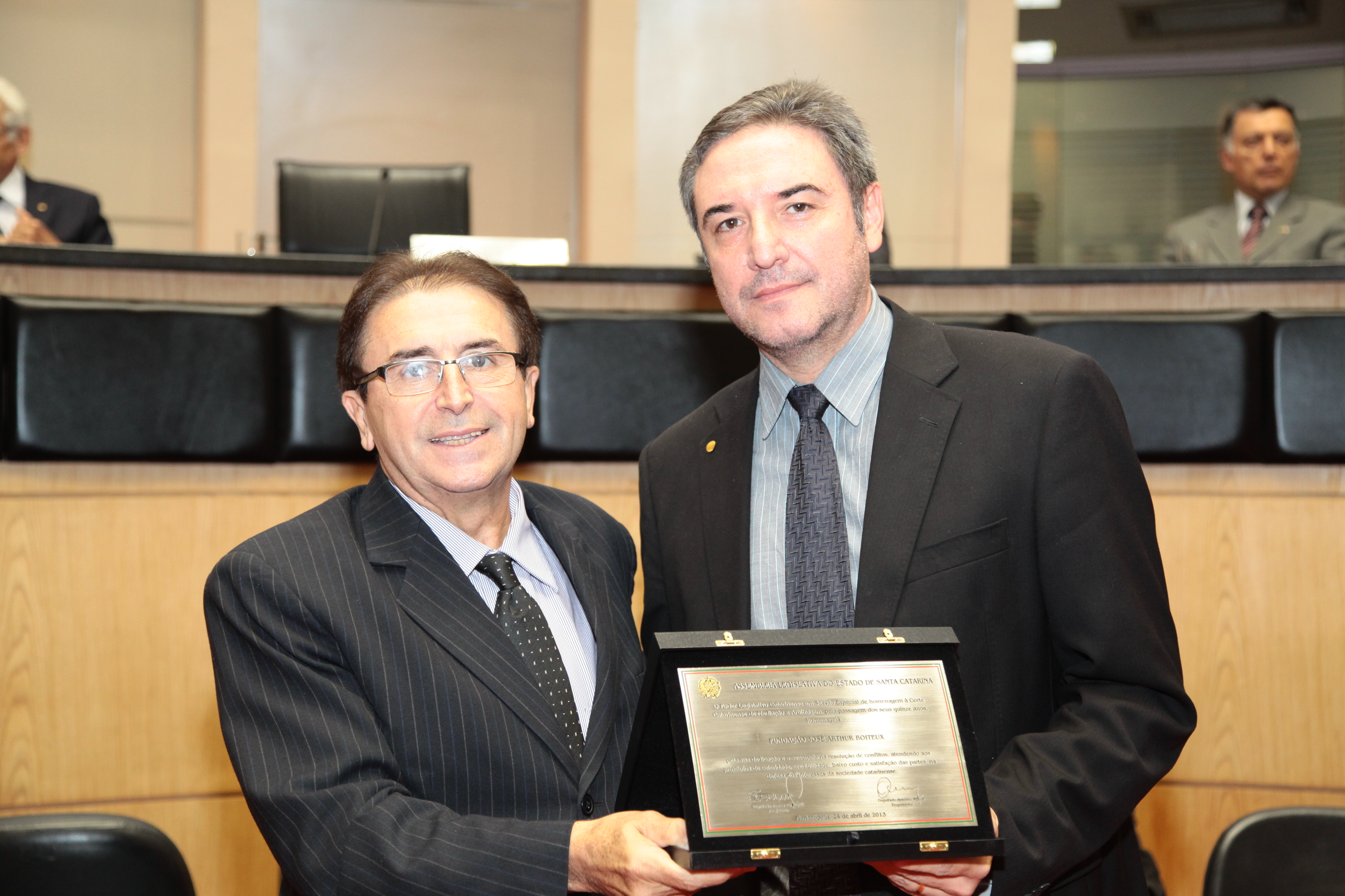 Sessão Especial em homenagem à Corte Catarinense de Mediação e Arbitragem pela passagem dos seus 15 anos
