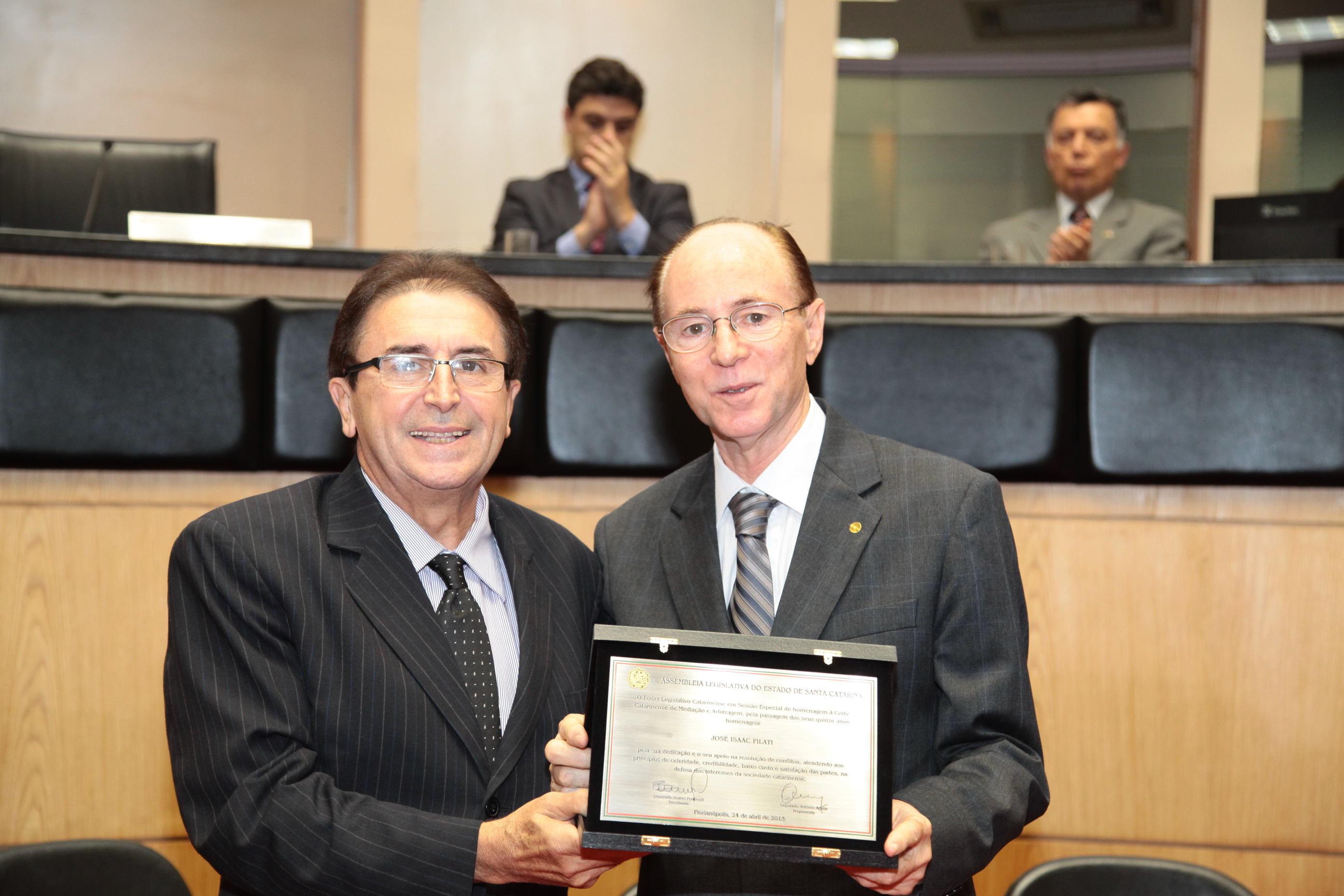 Sessão Especial em homenagem à Corte Catarinense de Mediação e Arbitragem pela passagem dos seus 15 anos
