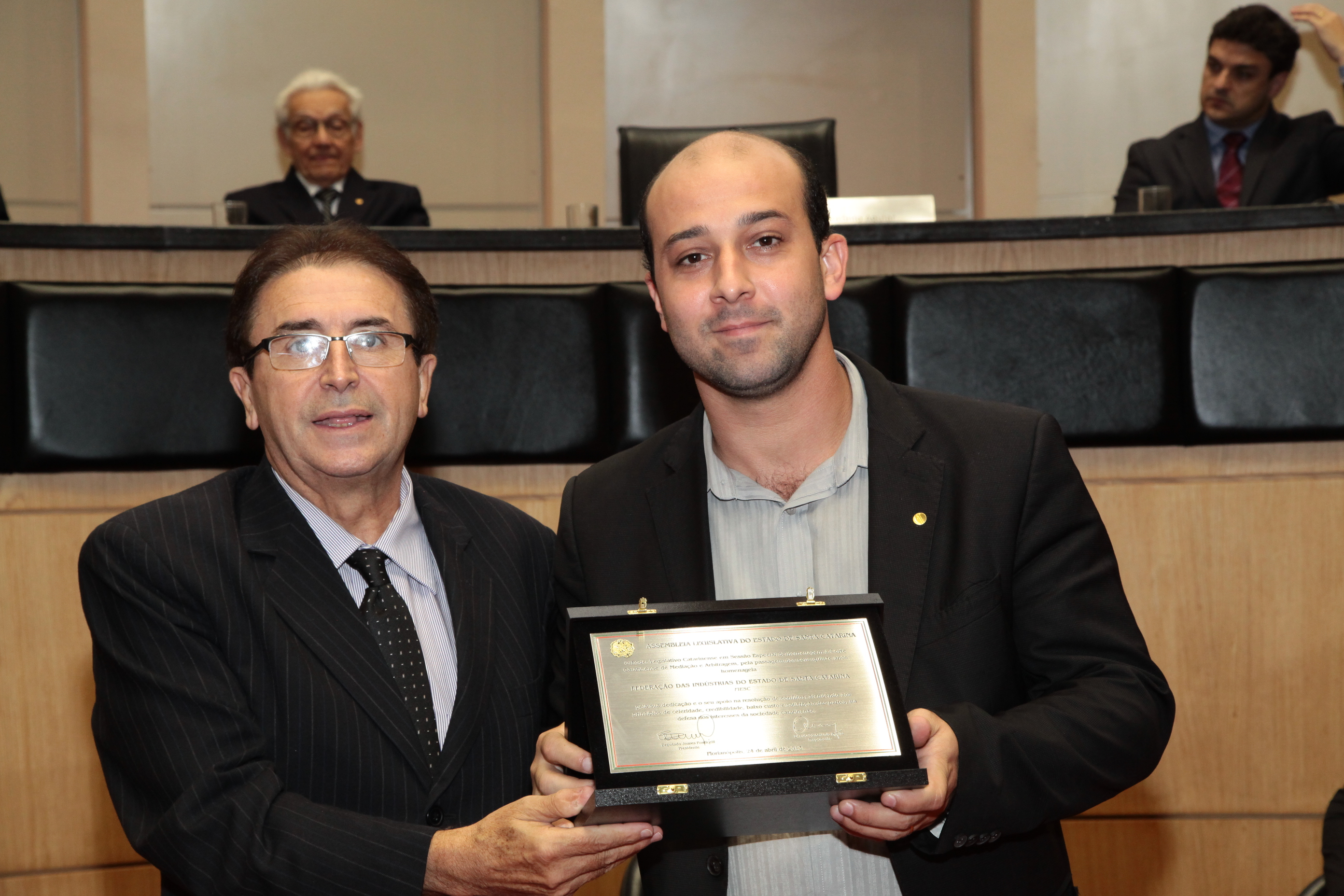 Sessão Especial em homenagem à Corte Catarinense de Mediação e Arbitragem pela passagem dos seus 15 anos