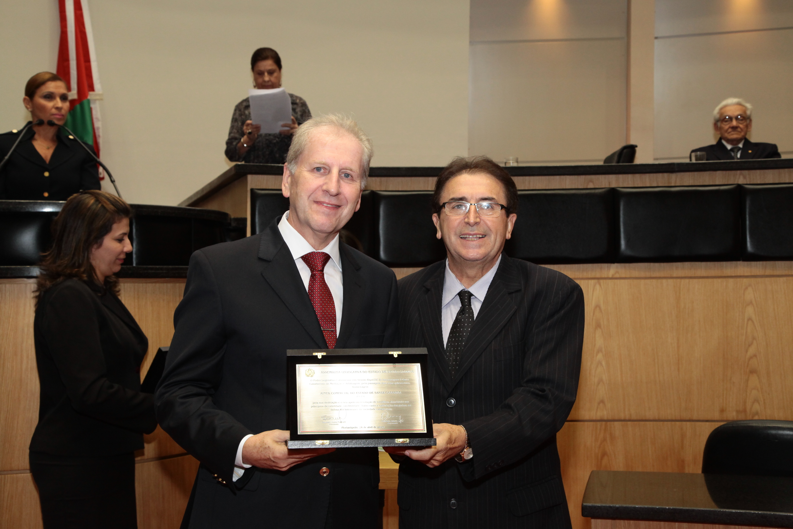 Sessão Especial em homenagem à Corte Catarinense de Mediação e Arbitragem pela passagem dos seus 15 anos