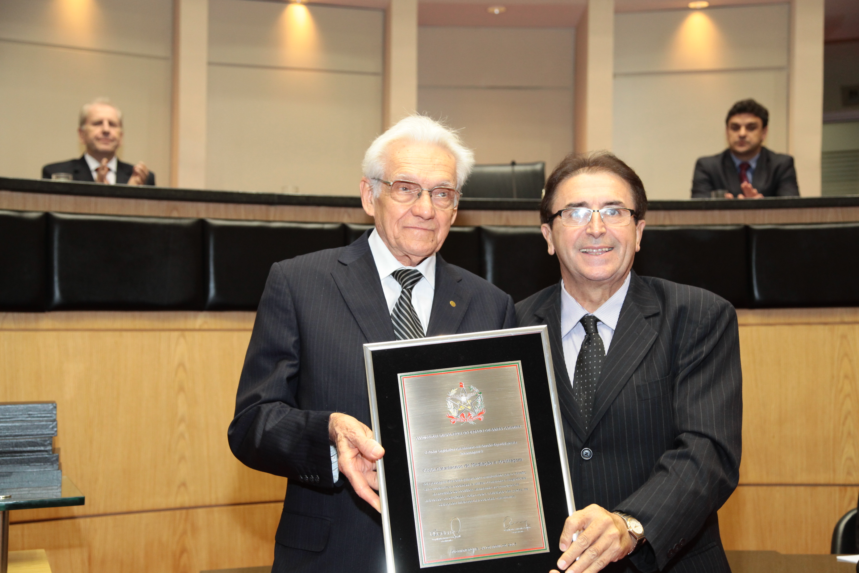 Sessão Especial em homenagem à Corte Catarinense de Mediação e Arbitragem pela passagem dos seus 15 anos