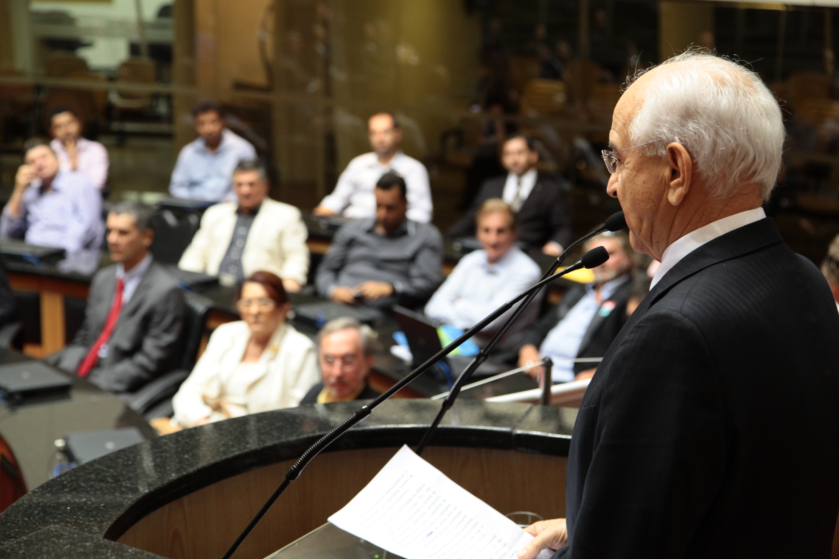 Sessão Especial em comemoração pelo transcurso dos 70 anos de edição do Decreto-lei 5.452, de 1° de maio de 1943 que aprovou a Consolidação das Leis do Trabalho - CLT. Foto: Miriam Zomer