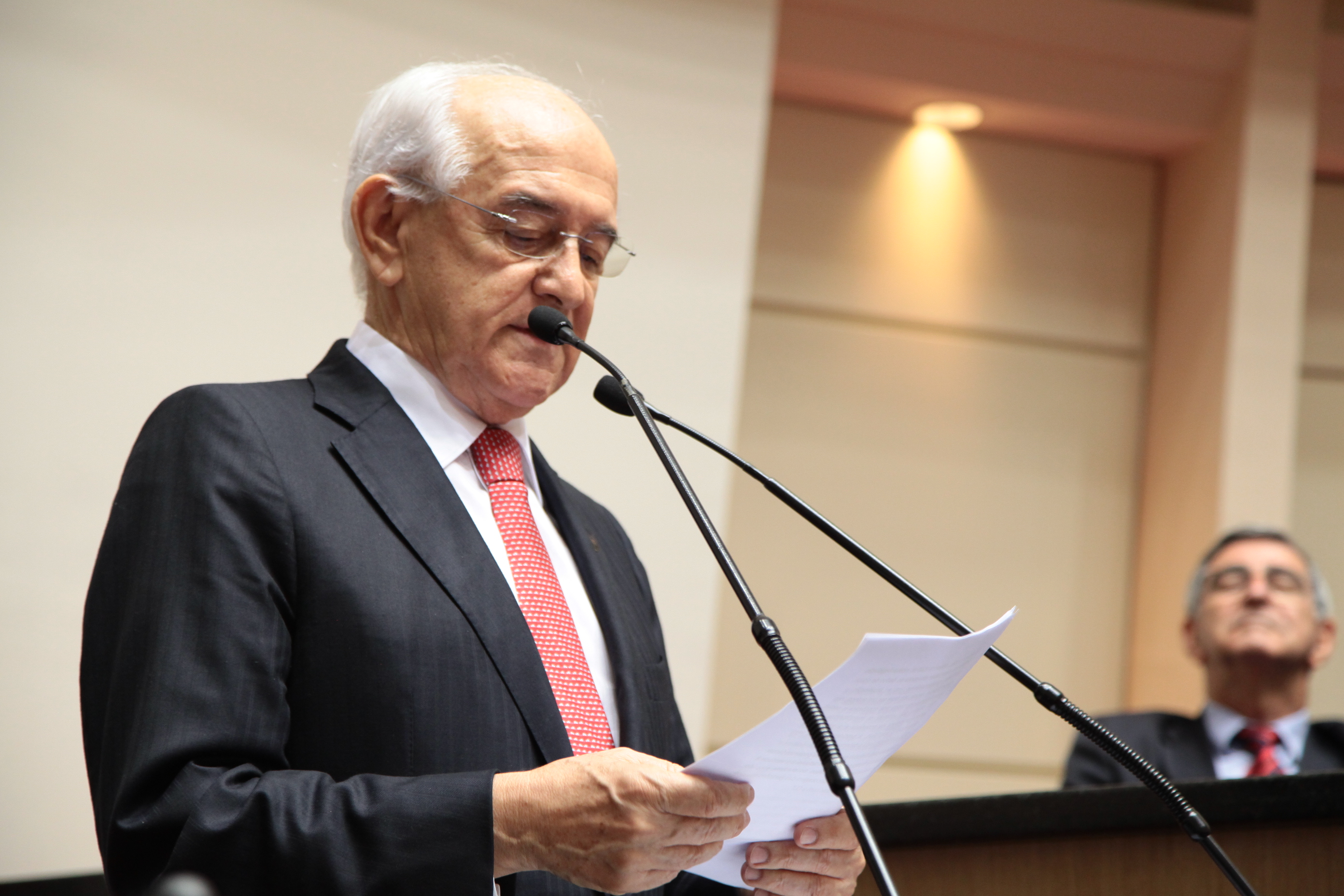 Sessão Especial em comemoração pelo transcurso dos 70 anos de edição do Decreto-lei 5.452, de 1° de maio de 1943 que aprovou a Consolidação das Leis do Trabalho - CLT. Manoel Dias.  Foto: Miriam Zomer