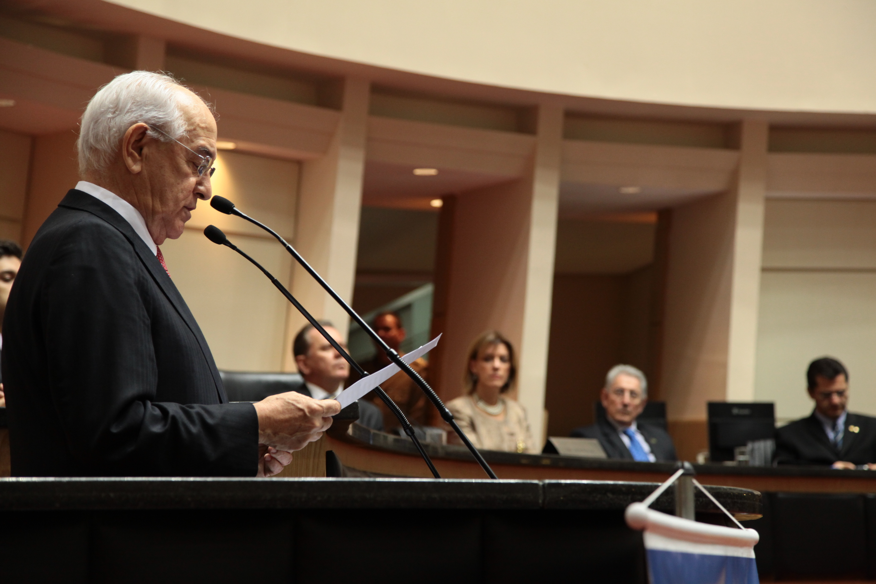 Sessão Especial em comemoração pelo transcurso dos 70 anos de edição do Decreto-lei 5.452, de 1° de maio de 1943 que aprovou a Consolidação das Leis do Trabalho - CLT. Manoel Dias . Foto: Miriam Zomer