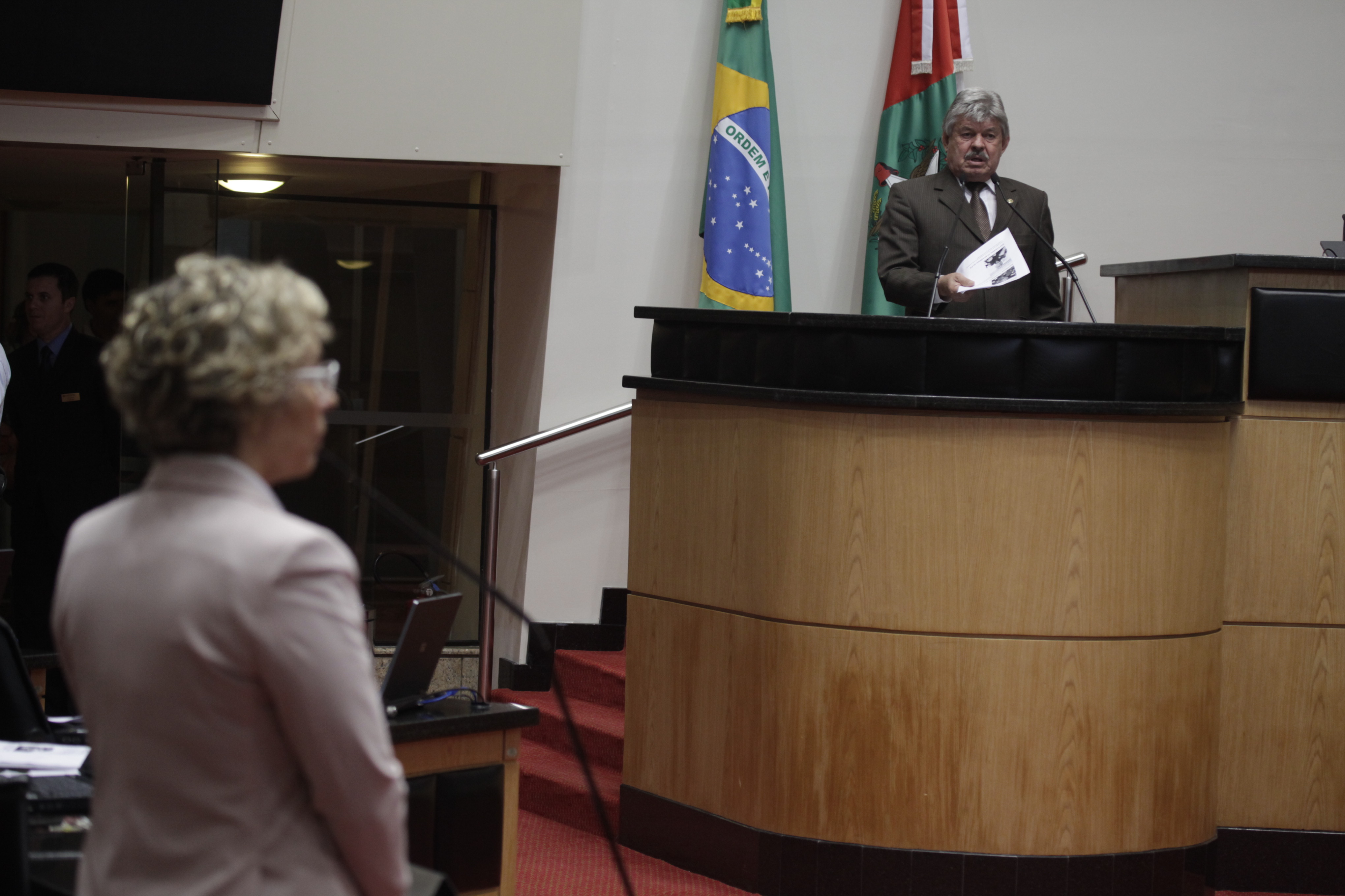 Sessão Ordinária - Plenário Osni Régis -  Foto: Carlos Kilian
