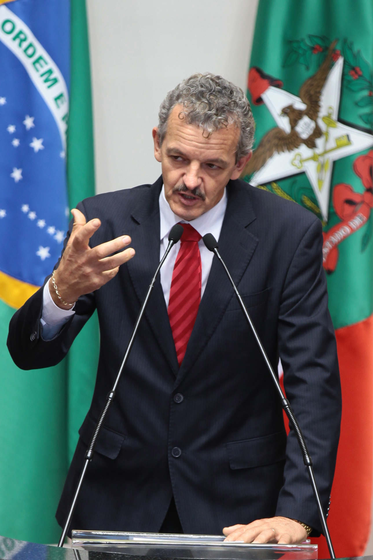 Sessão Ordinária - Plenário Osni Régis - Deputado: Dirceu Dresch (PT) - Foto: Miriam Zomer