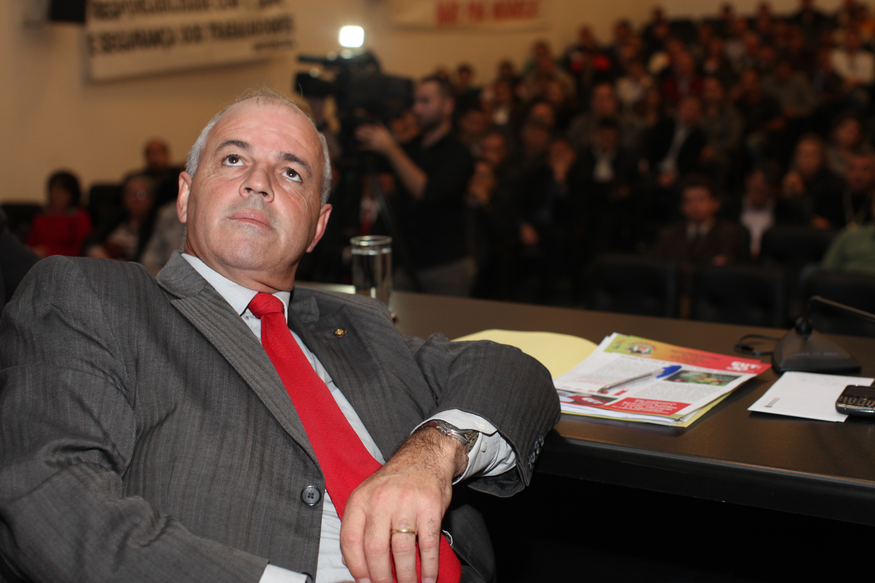 Deputado Sargento Amauri Soares (PDT)  - Audiência Pública A Nova Realidade da Companhia Celesc. Foto: Fábio Queiroz
