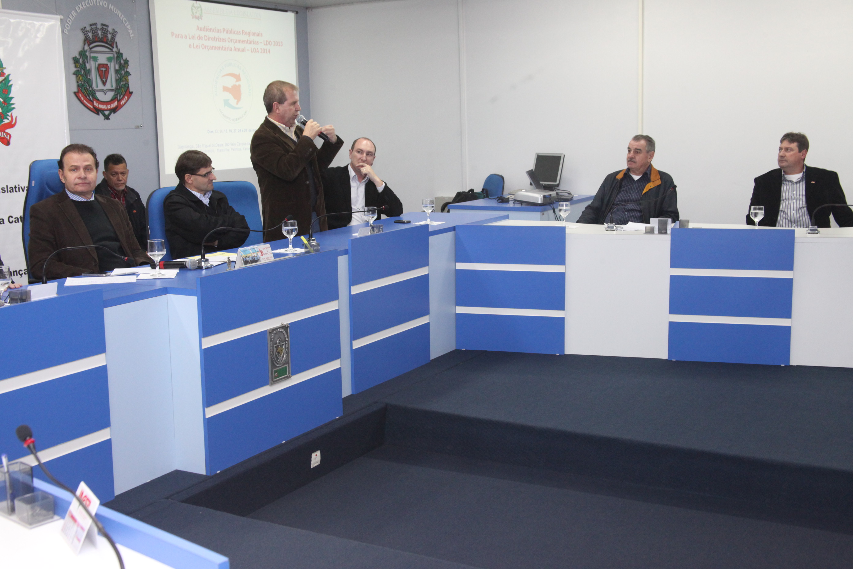 São Miguel do Oeste recebe a segunda audiência pública do Orçamento Regionalizado 2013. Foto: Fábio Queiroz