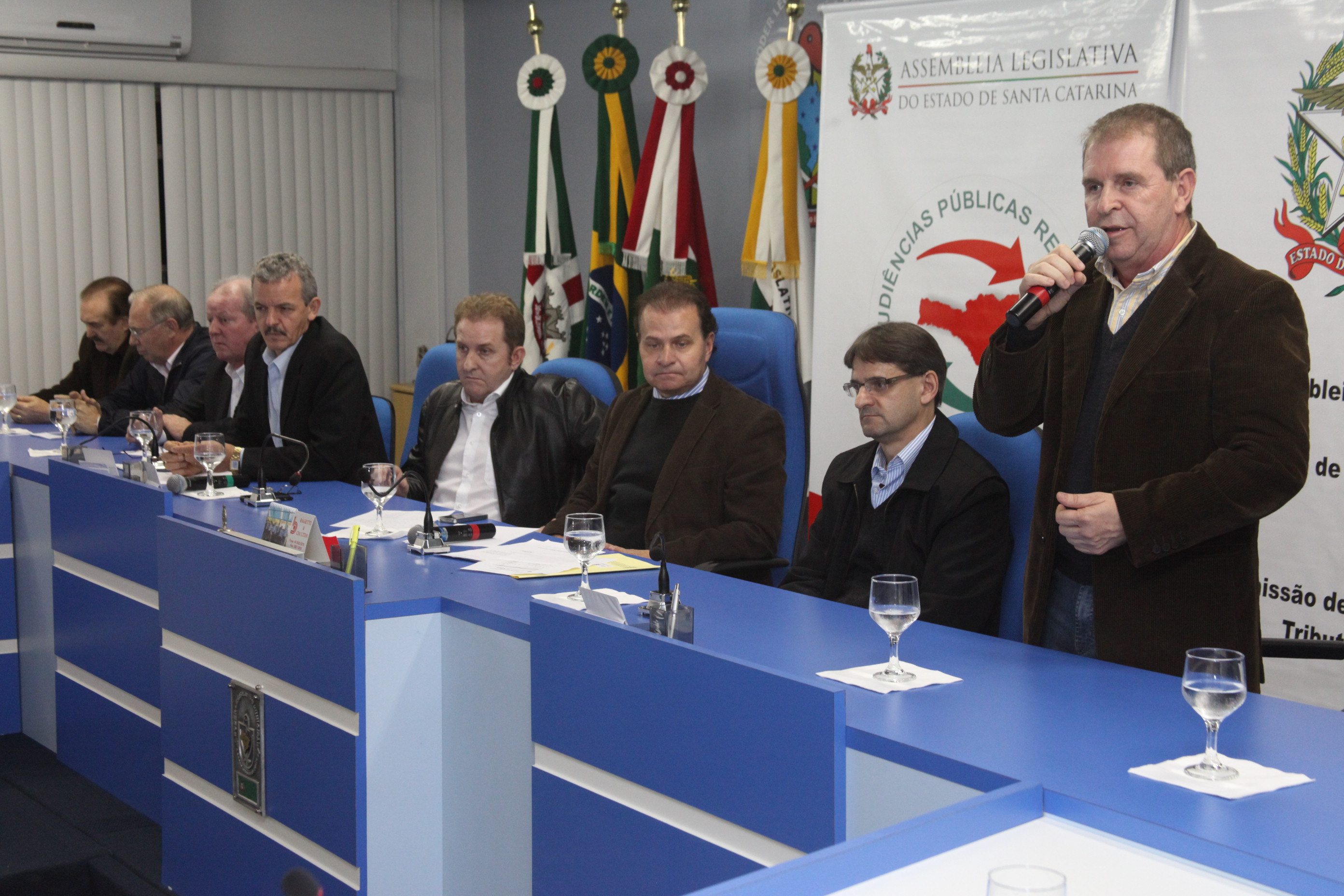 São Miguel do Oeste recebe a segunda audiência pública do Orçamento Regionalizado 2013. Foto: Fábio Queiroz