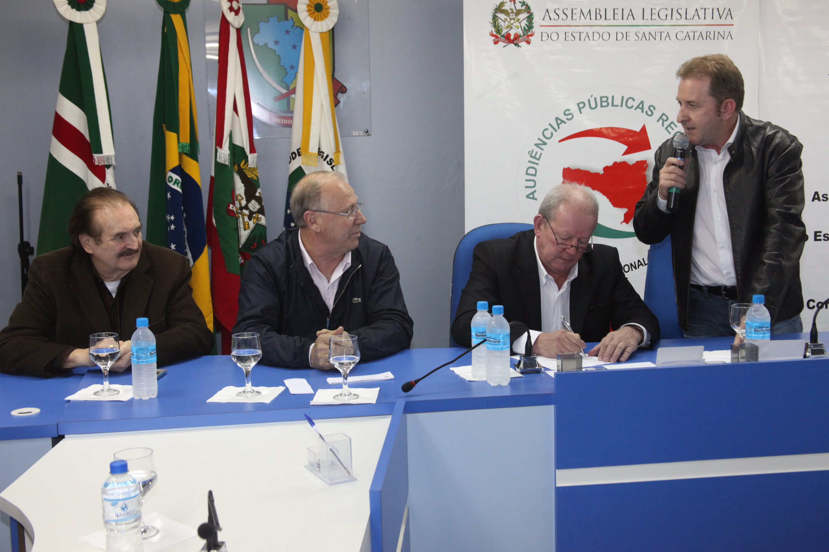 São Miguel do Oeste recebe a segunda audiência pública do Orçamento Regionalizado 2013. Foto: Fábio Queiroz