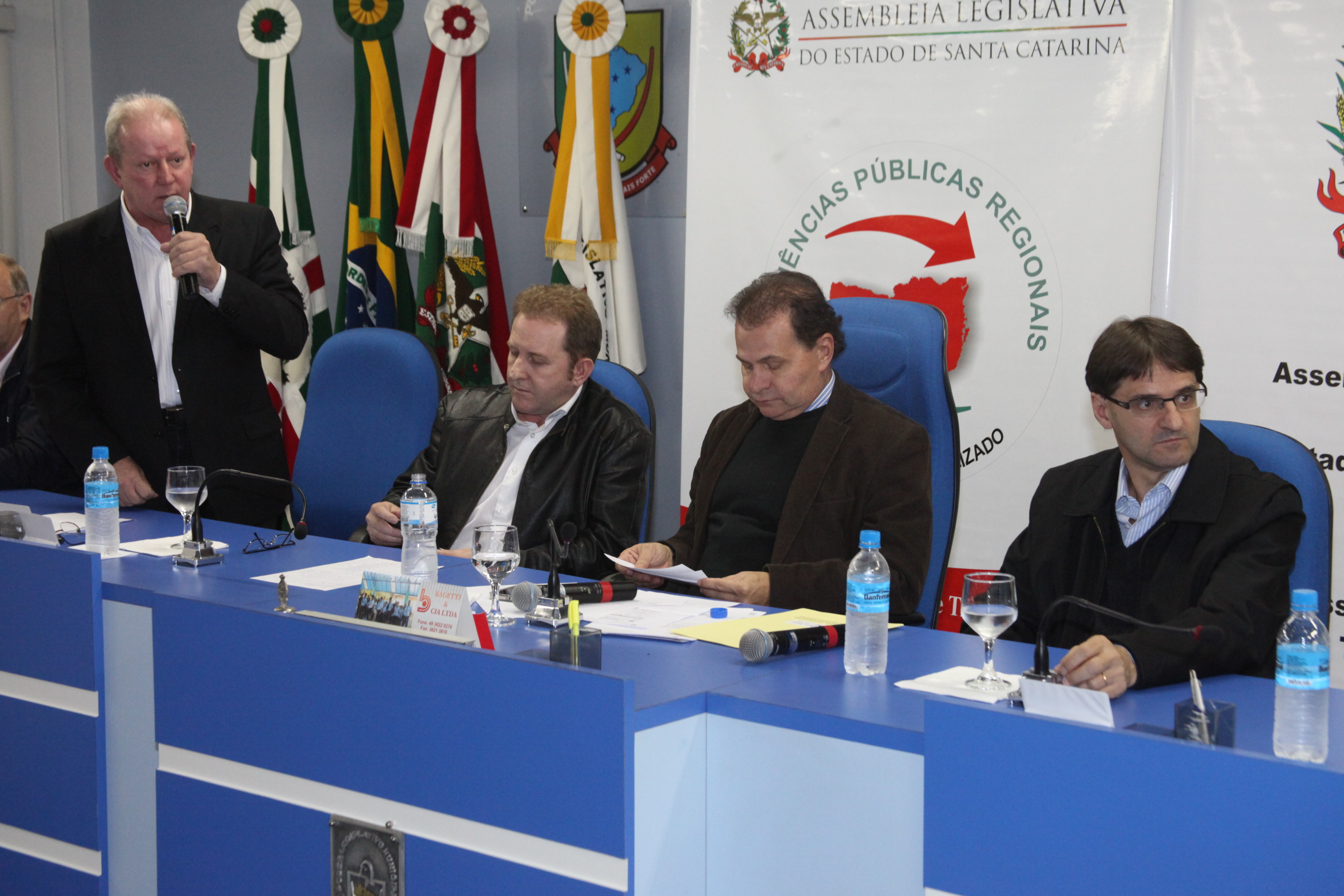 São Miguel do Oeste recebe a segunda audiência pública do Orçamento Regionalizado 2013. Foto: Fábio Queiroz