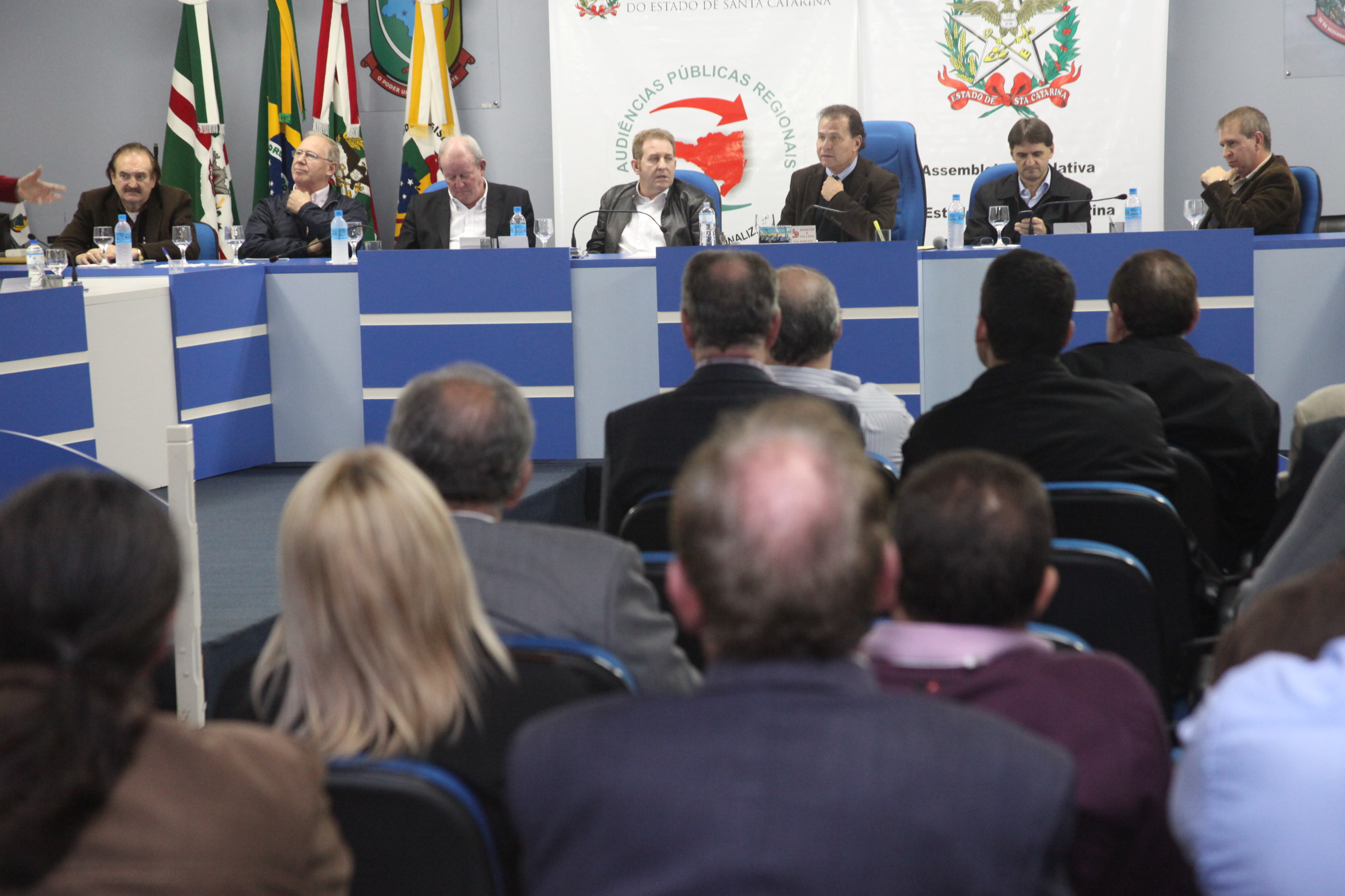 São Miguel do Oeste recebe a segunda audiência pública do Orçamento Regionalizado 2013. Foto: Fábio Queiroz