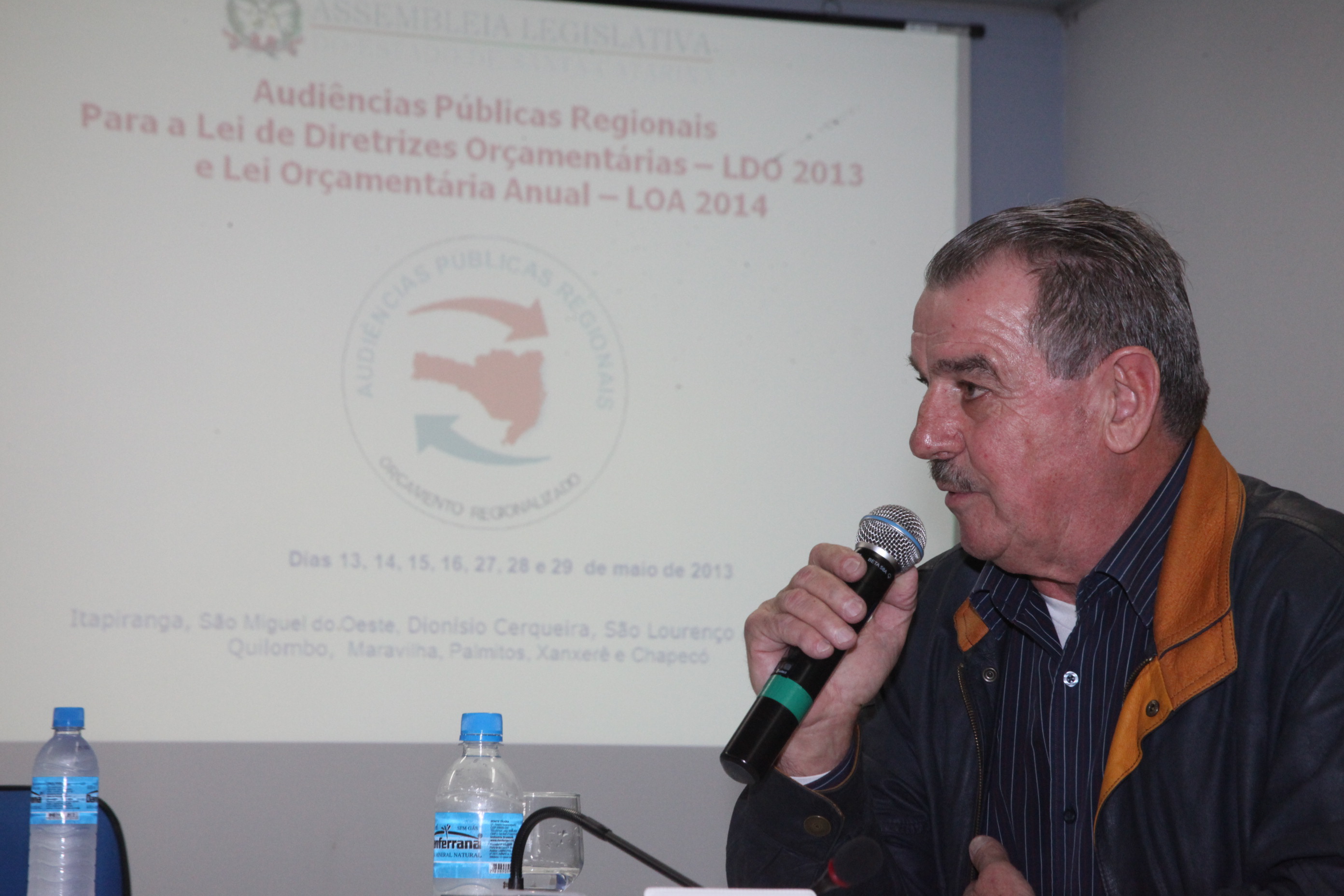 São Miguel do Oeste recebe a segunda audiência pública do Orçamento Regionalizado 2013. Foto: Fábio Queiroz