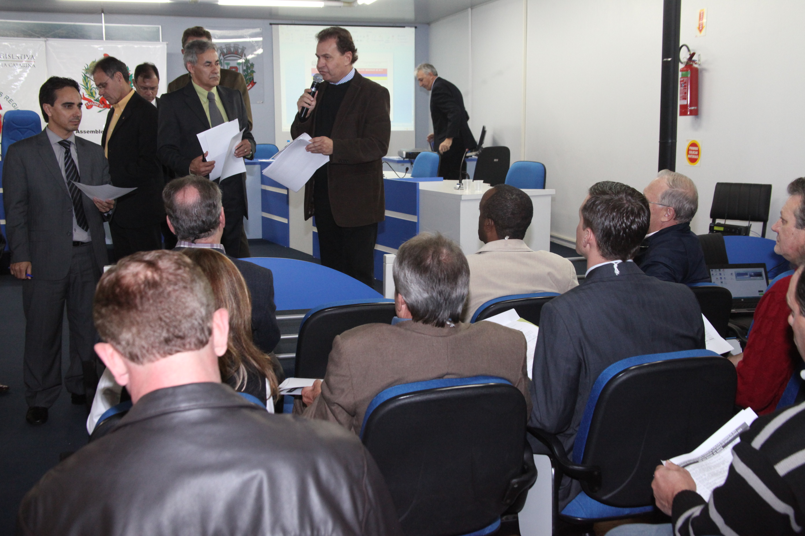 São Miguel do Oeste recebe a segunda audiência pública do Orçamento Regionalizado 2013. Foto: Fábio Queiroz
