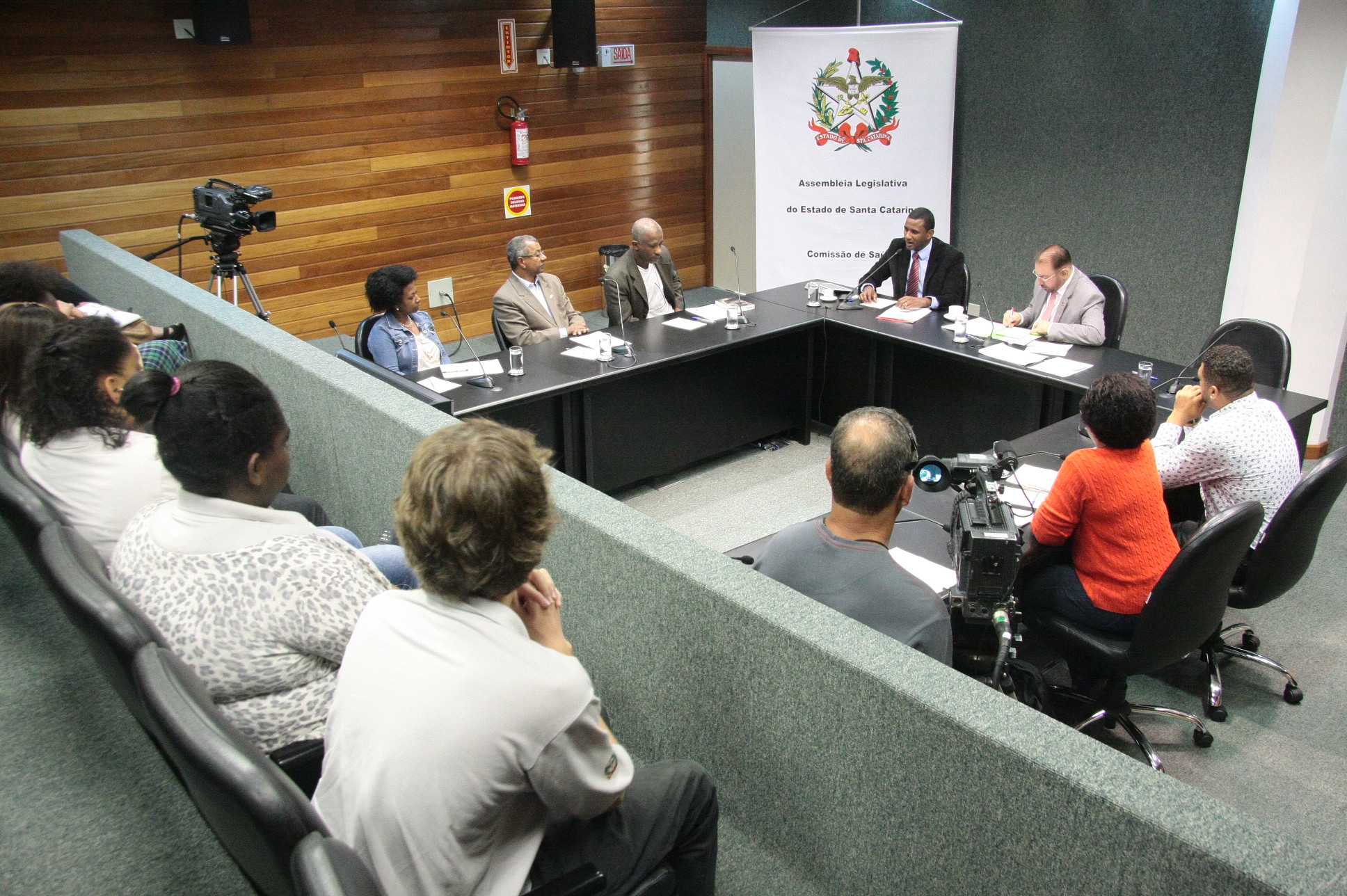 Reunião da Comissão de Saúde. Foto: Eduardo Guedes de Oliveira