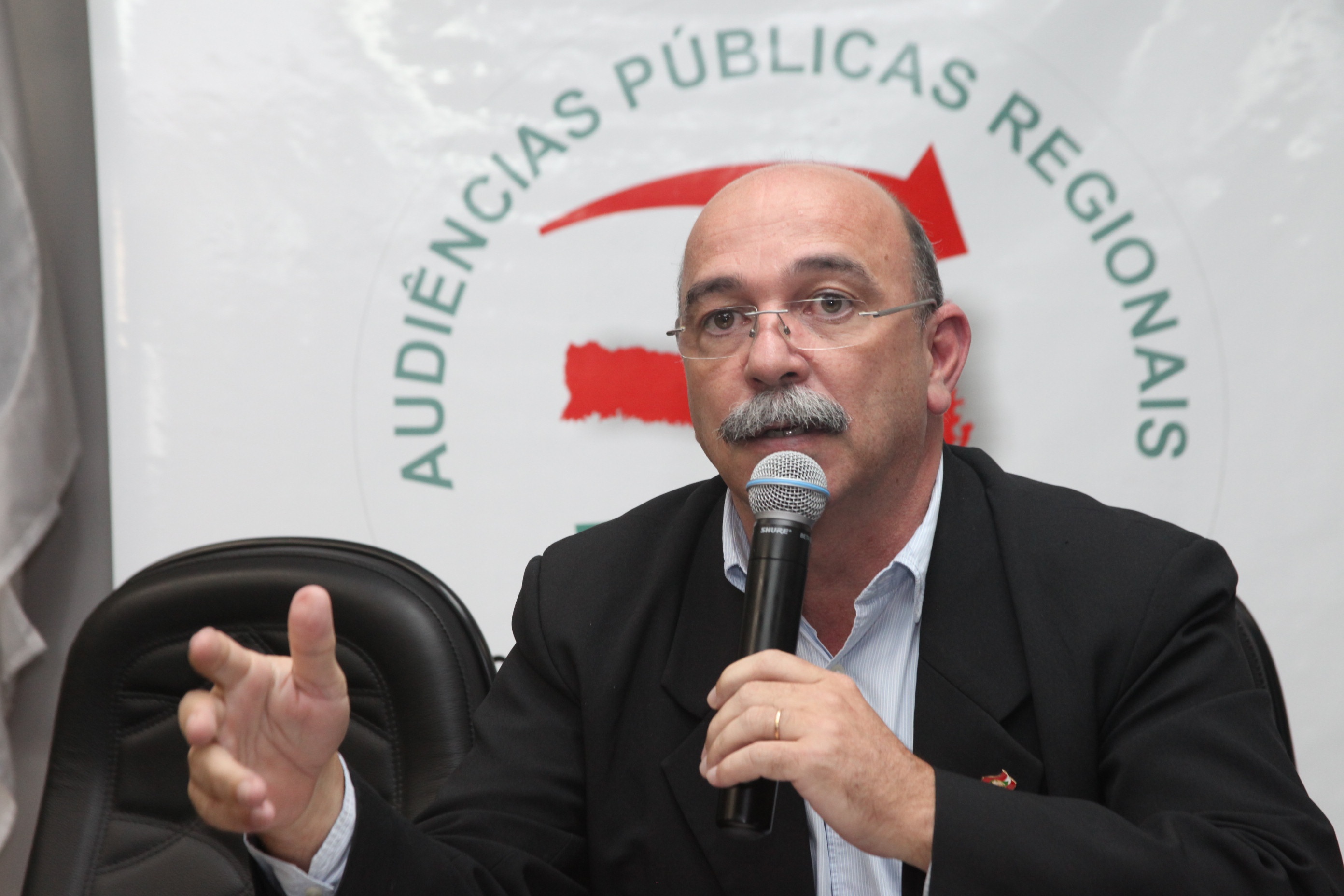 São Lourenço do Oeste sedia a quarta audiência pública do Orçamento Regionalizado 2013. Foto: Fábio Queiroz