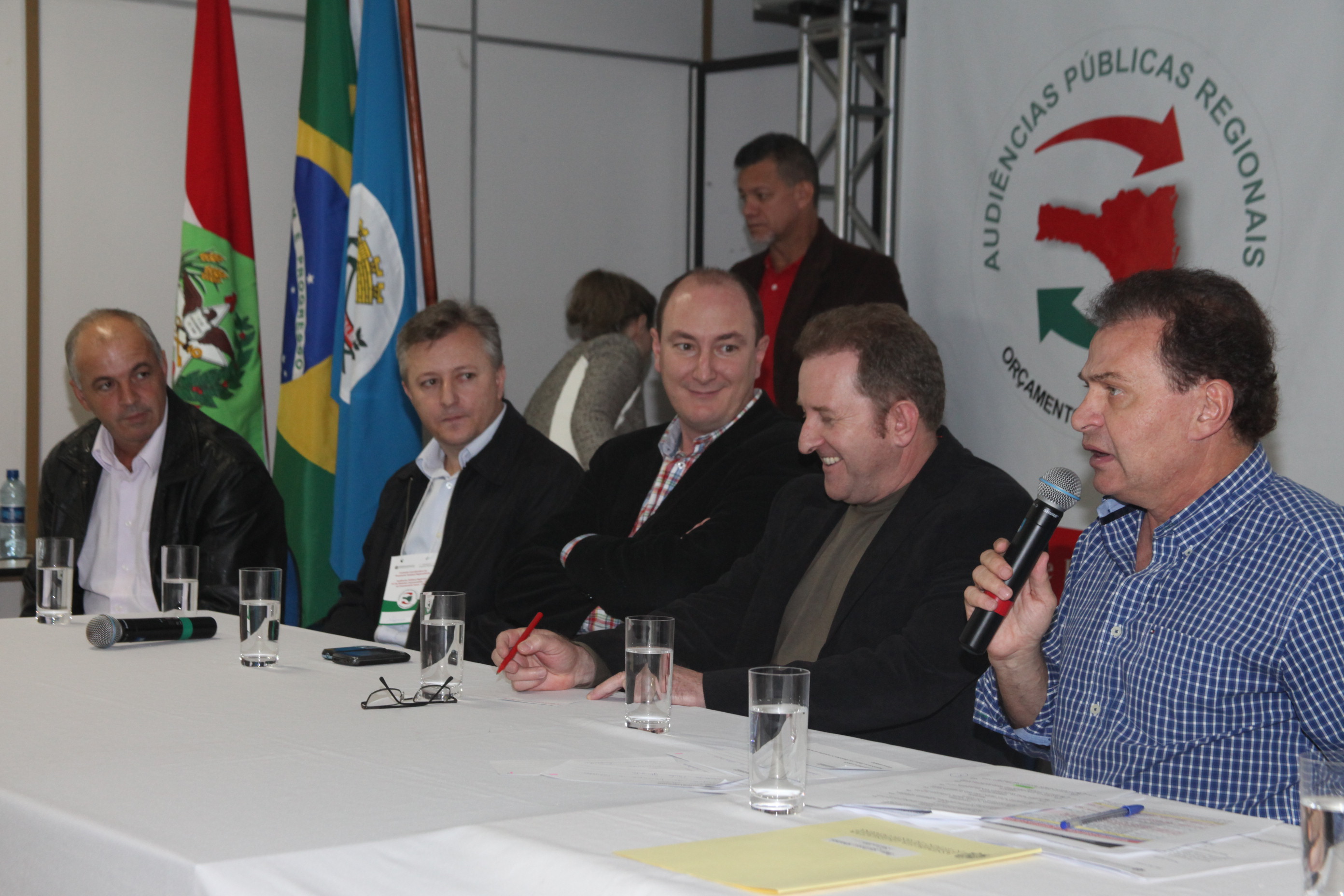 Palmitos sedia a sexta audiência pública do Orçamento Regionalizado 2013. Foto: Fábio Queiroz.