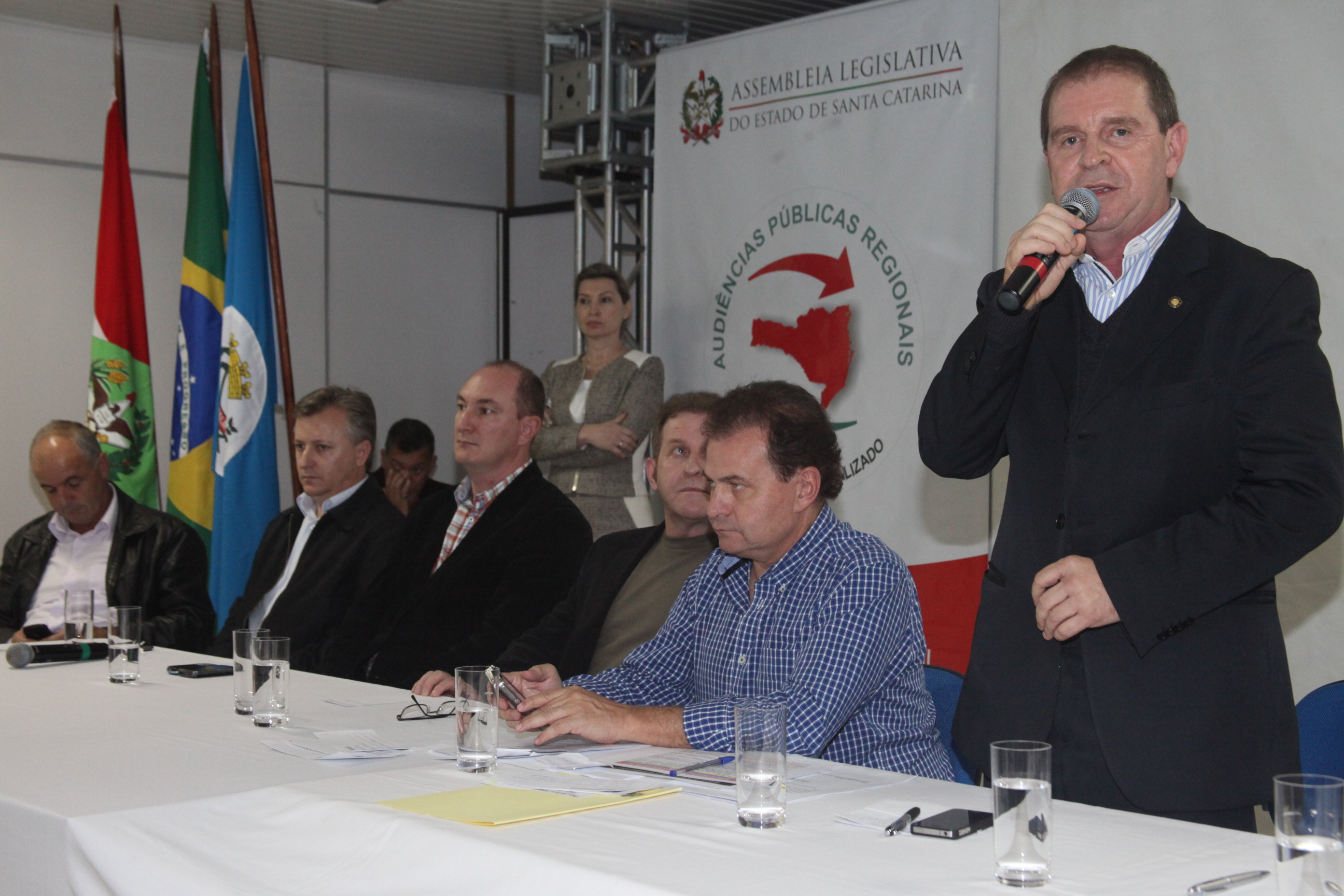 Palmitos sedia a sexta audiência pública do Orçamento Regionalizado 2013. Foto: Fábio Queiroz.
