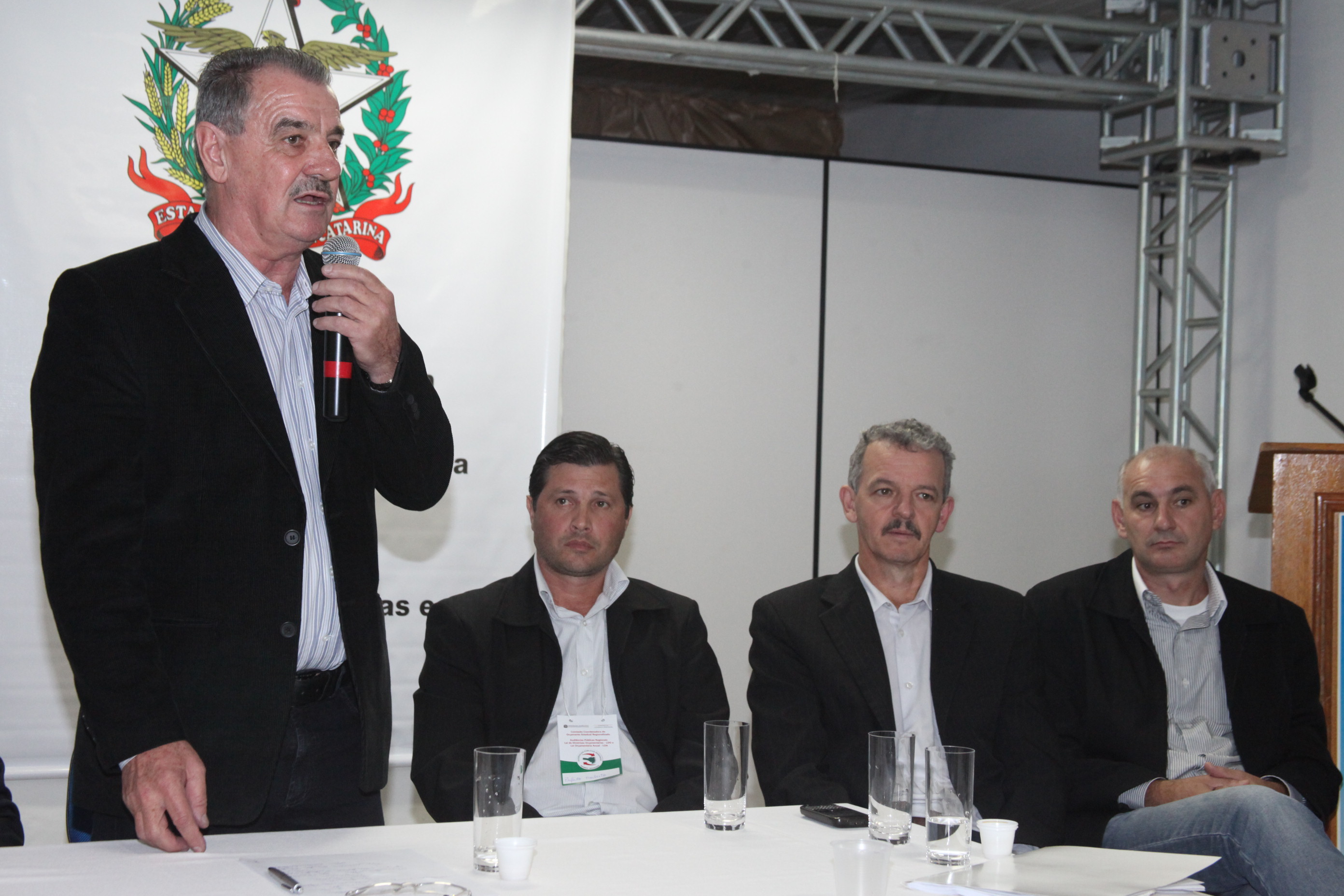 Palmitos sedia a sexta audiência pública do Orçamento Regionalizado 2013. Foto: Fábio Queiroz.