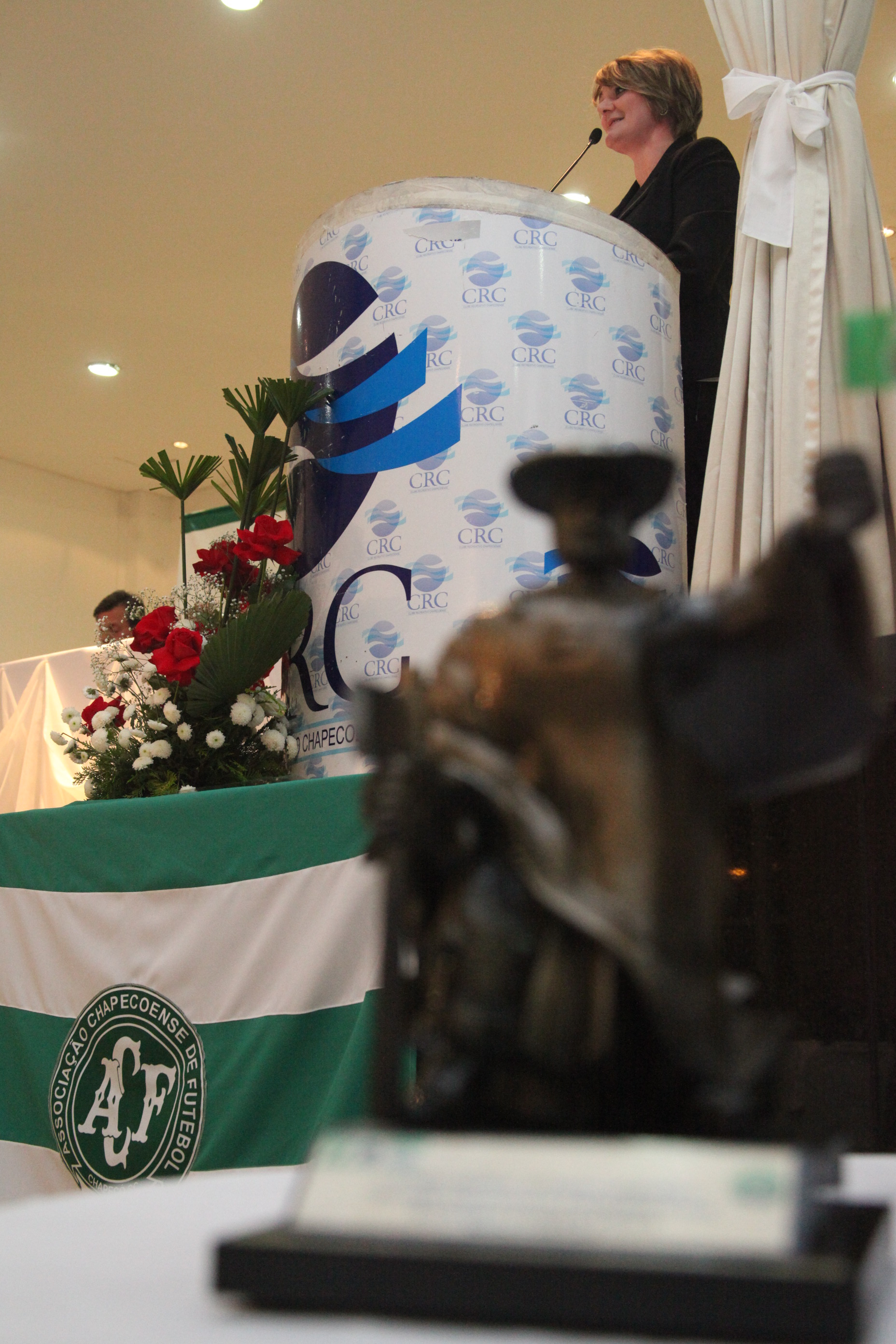 Parlamento homenageia a Chapecoense pelos seus 40 anos de história. Foto: Fábio Queiroz